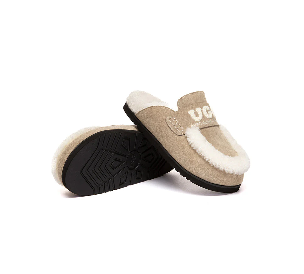 UGG Slippers Women Sheepskin Wool Shearling Lora - Image 10
