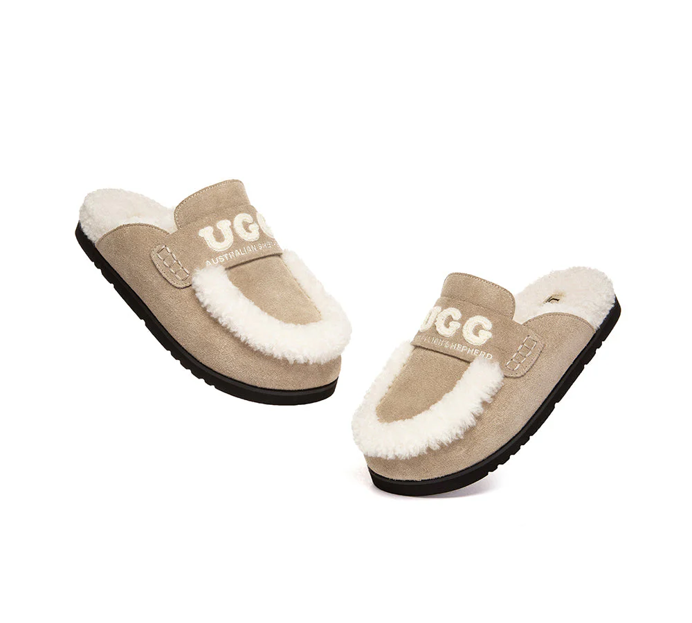 UGG Slippers Women Sheepskin Wool Shearling Lora - Image 12