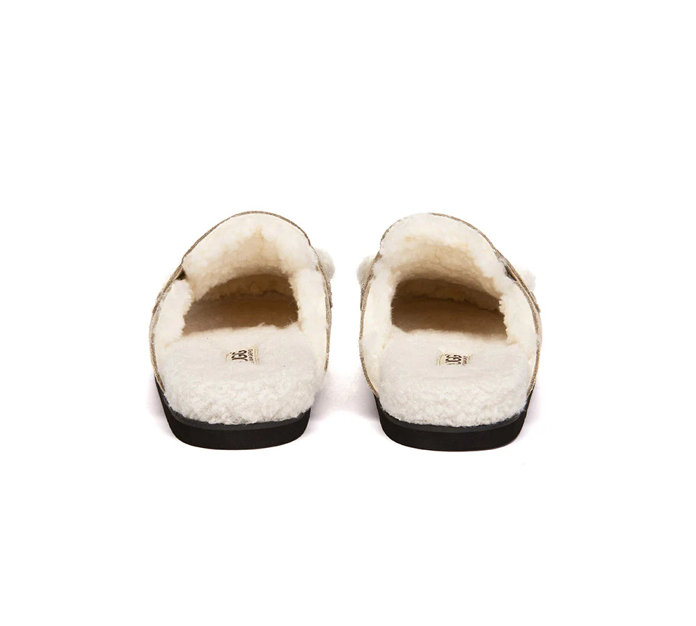 UGG Slippers Women Sheepskin Wool Shearling Lora - Image 14