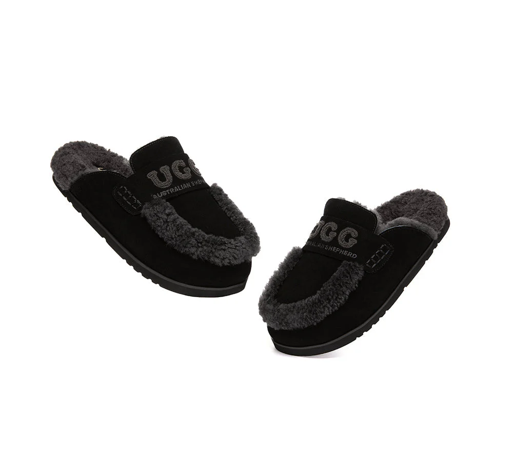 UGG Slippers Women Sheepskin Wool Shearling Lora - Image 18