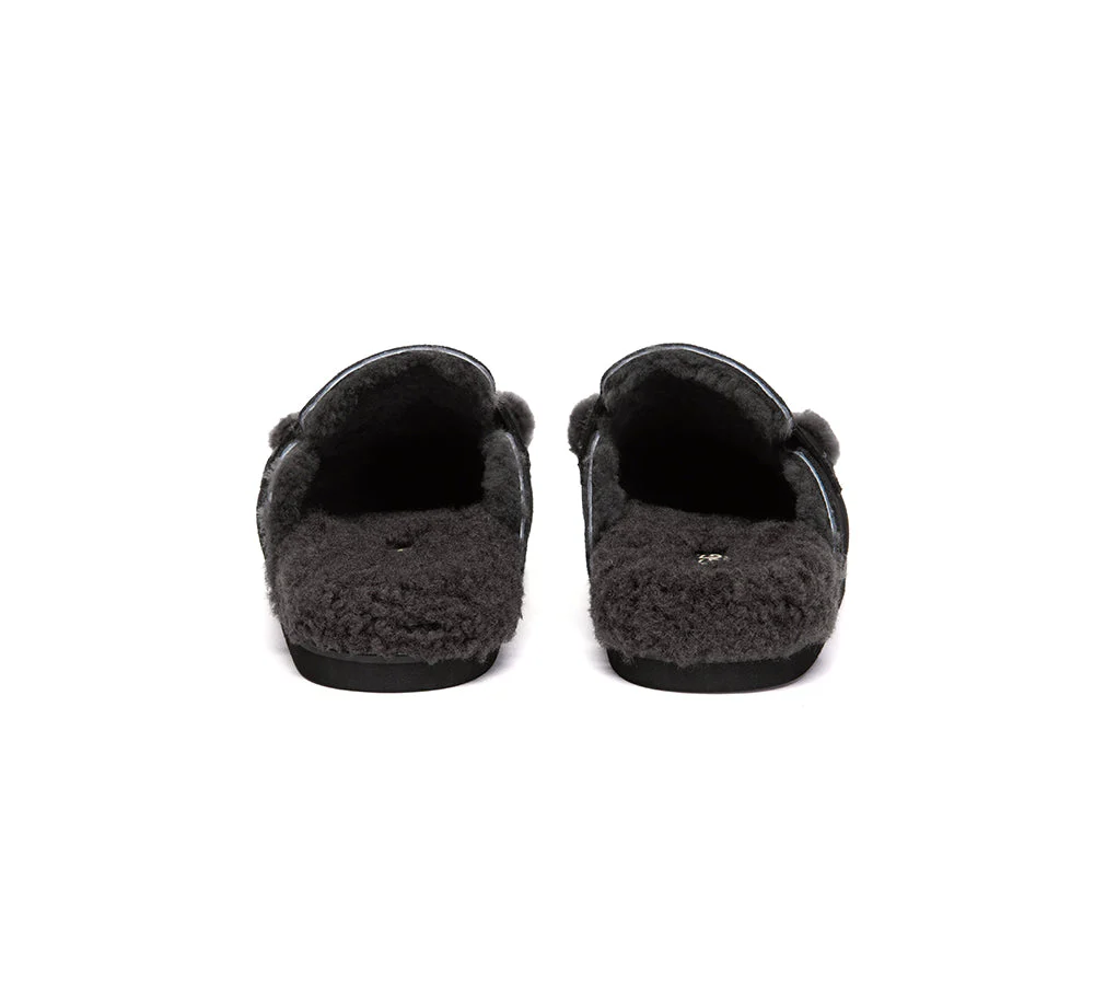 UGG Slippers Women Sheepskin Wool Shearling Lora - Image 20