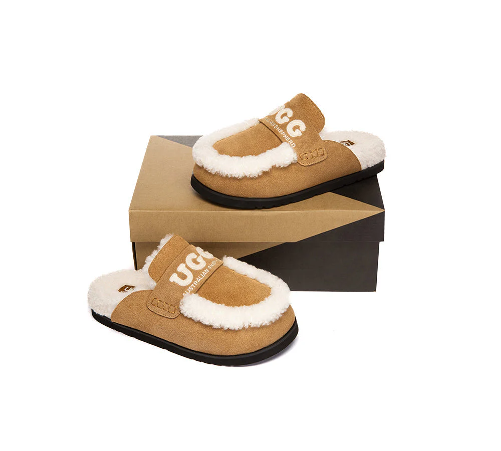 UGG Slippers Women Sheepskin Wool Shearling Lora - Image 5