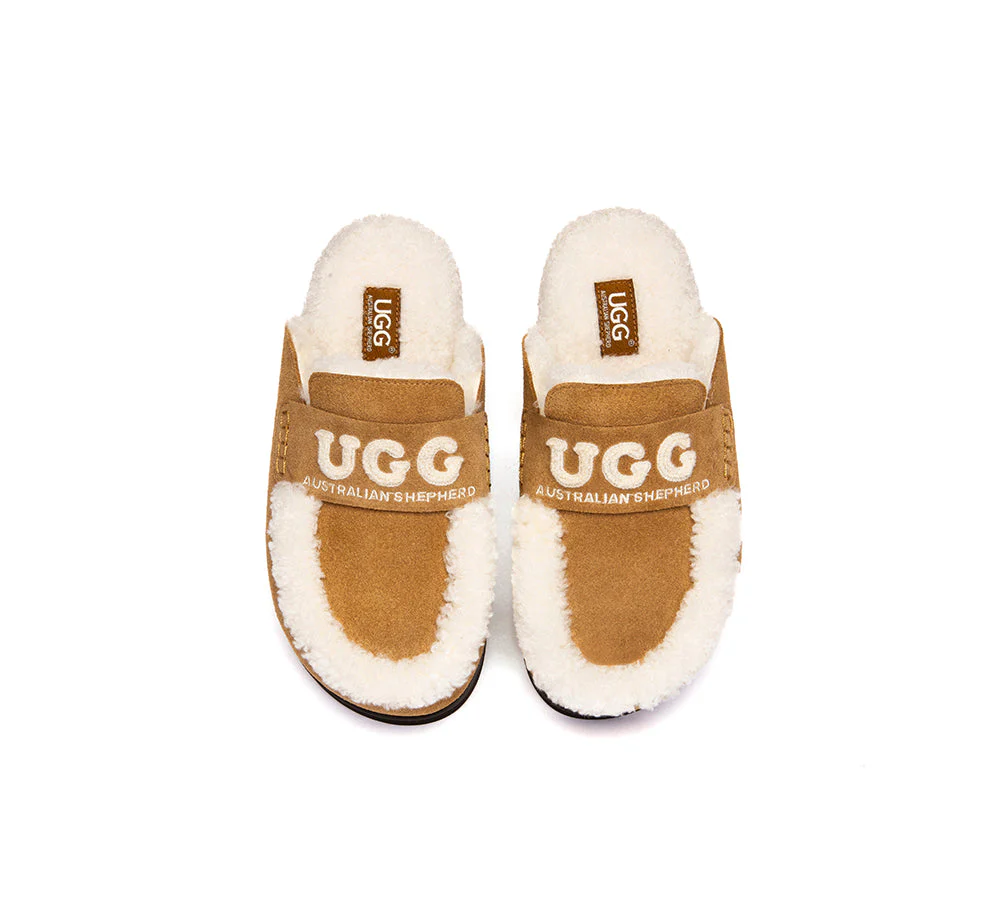 UGG Slippers Women Sheepskin Wool Shearling Lora - Image 7