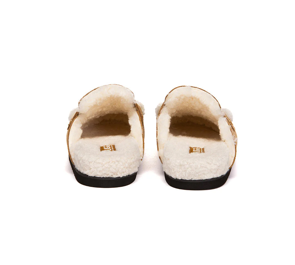 UGG Slippers Women Sheepskin Wool Shearling Lora - Image 8