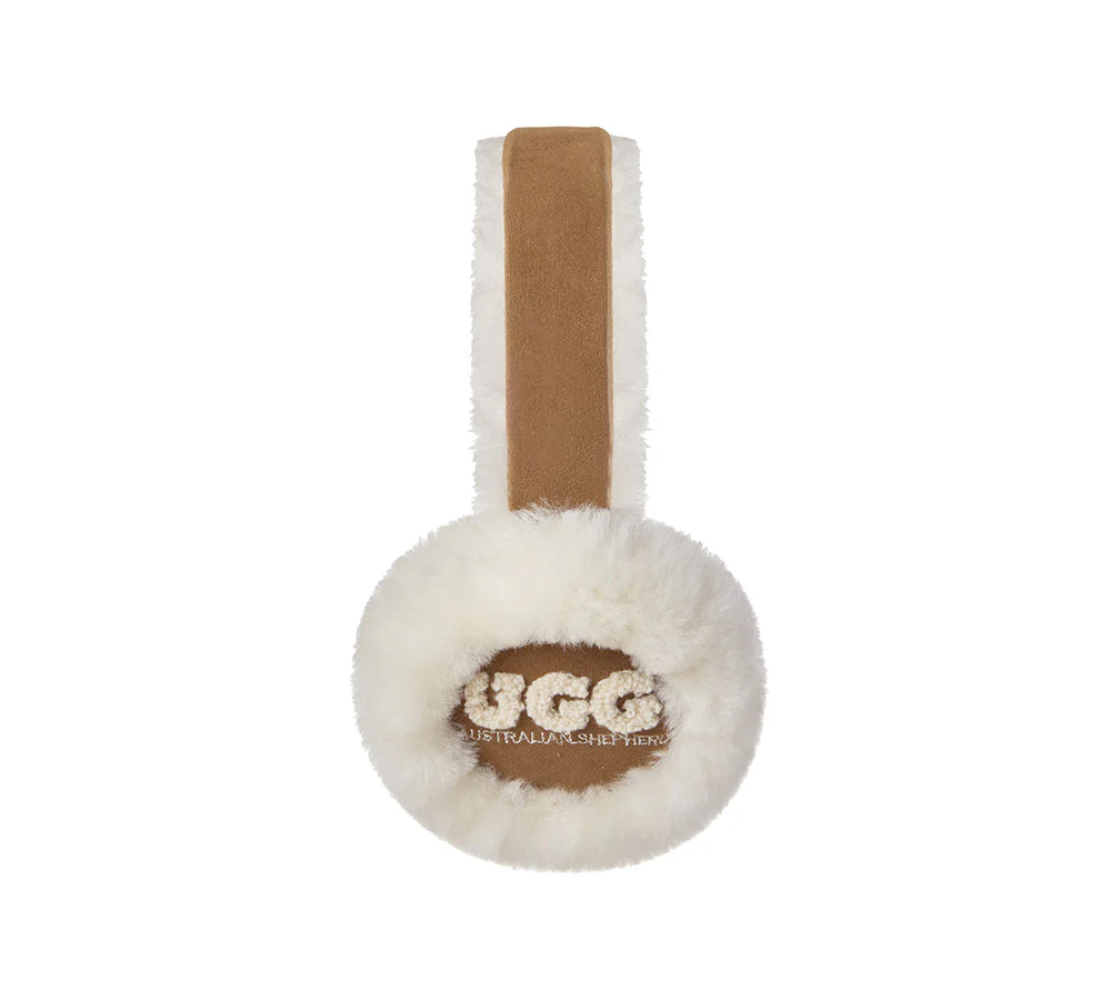 UGG Women Sheepskin Wool Cloud Earmuff - Image 3