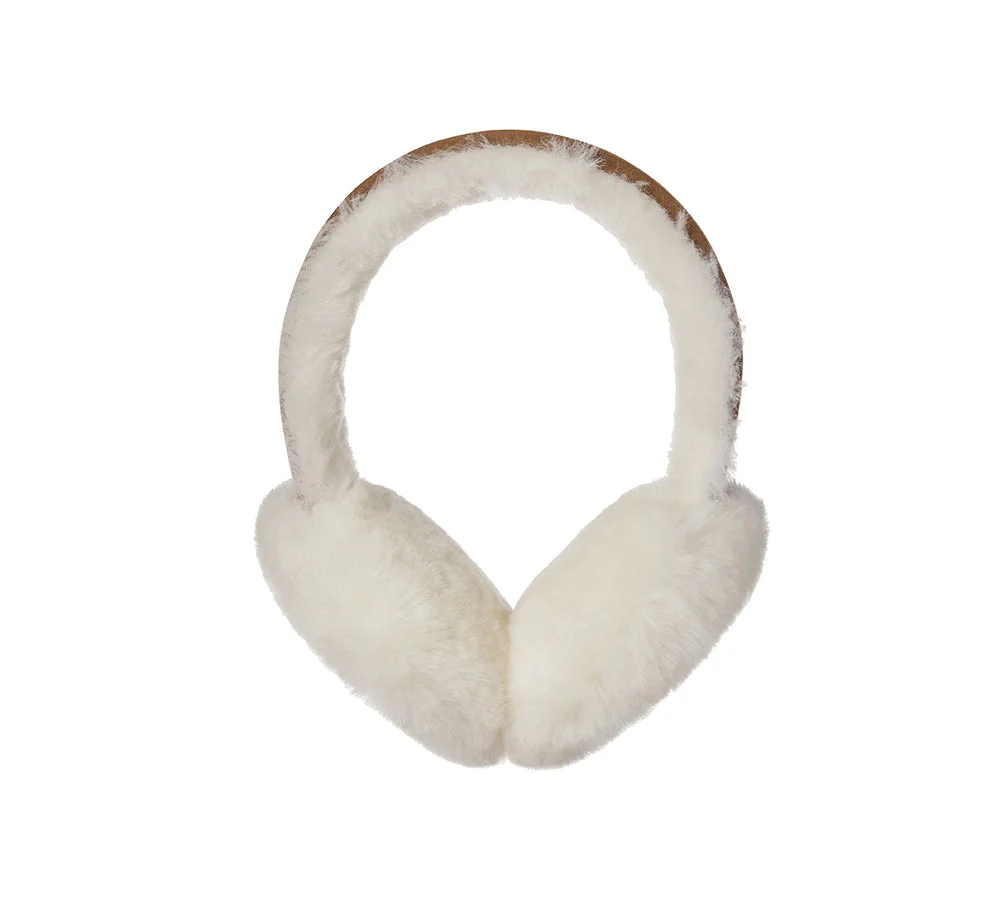 UGG Women Sheepskin Wool Cloud Earmuff - Image 4