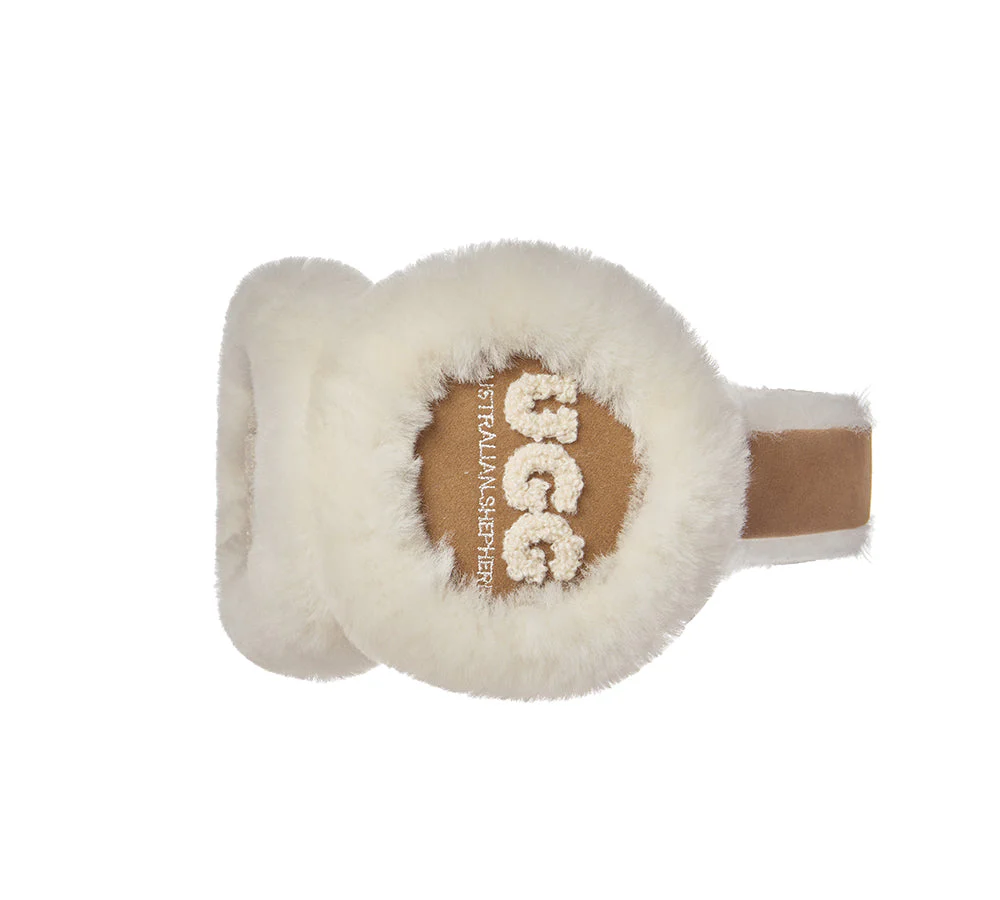 UGG Women Sheepskin Wool Cloud Earmuff - Image 6
