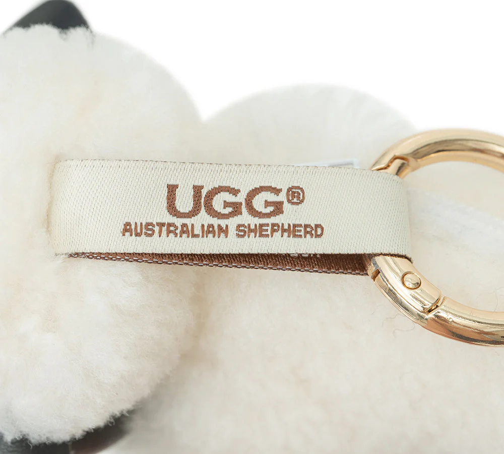 UGG Wool Sheep Plush Keychain Woola Purse - Image 8