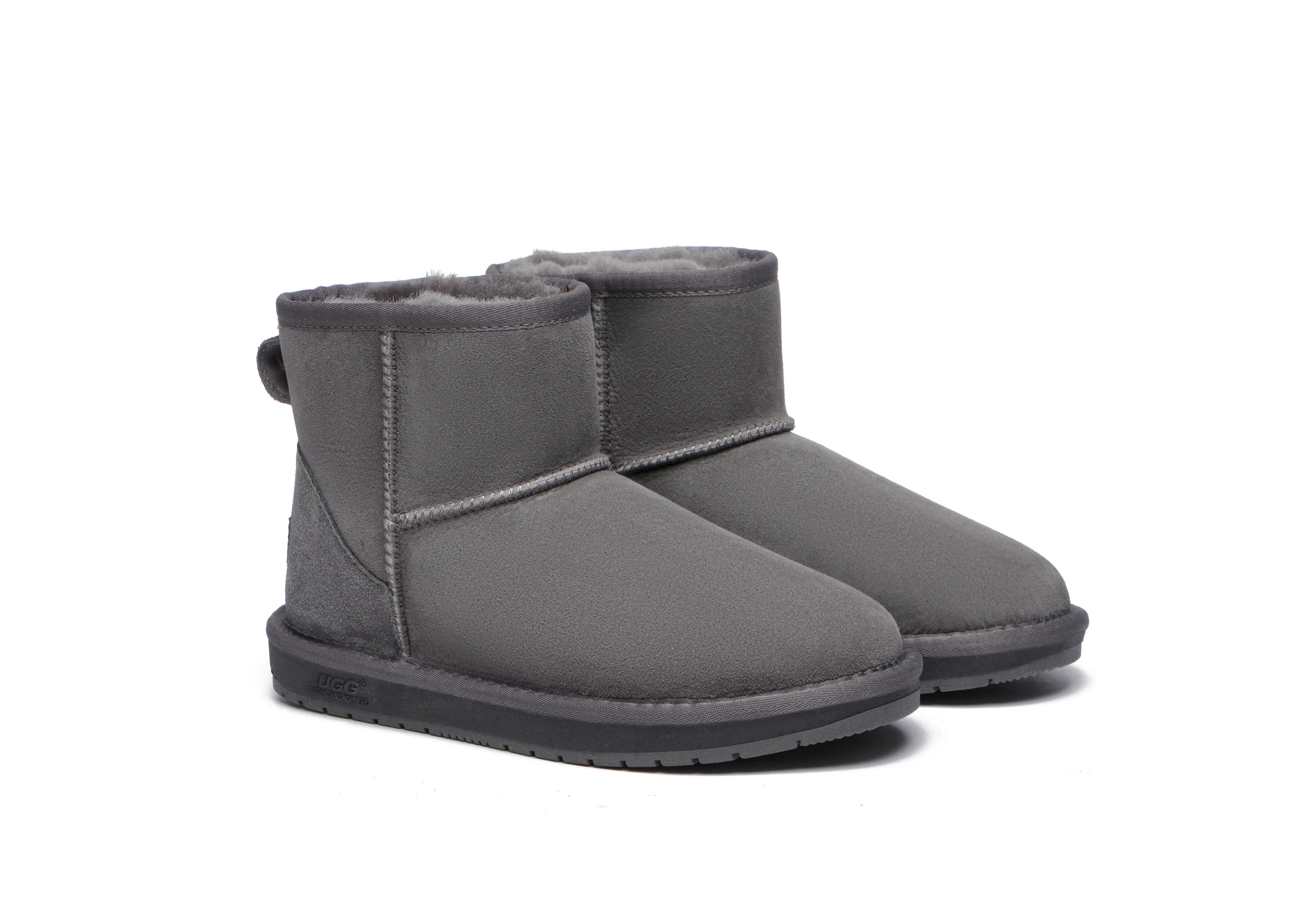 Unisex Double-Face Sheepskin Wool Mini Classic Boots - Image 15