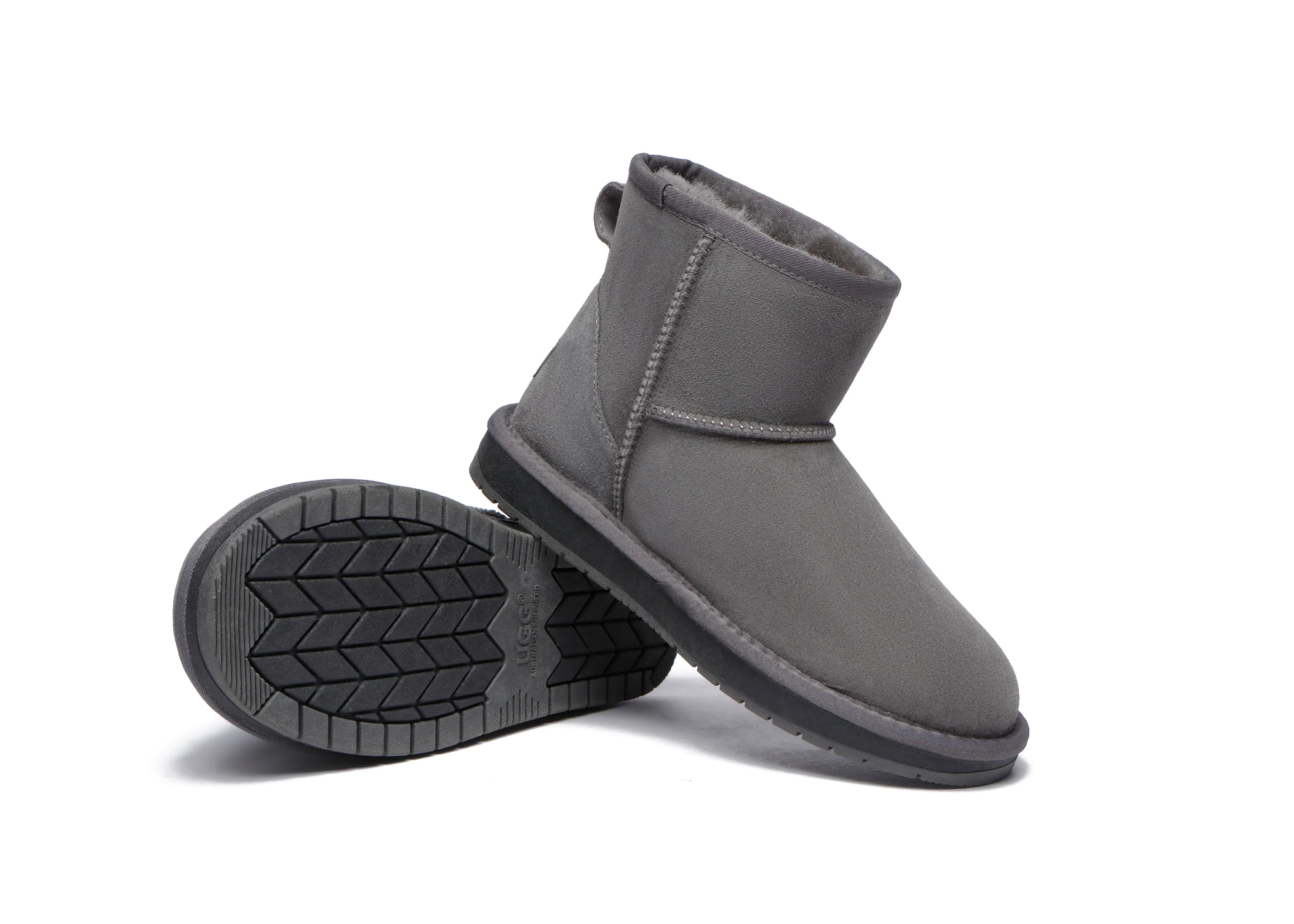 Unisex Double-Face Sheepskin Wool Mini Classic Boots - Image 16