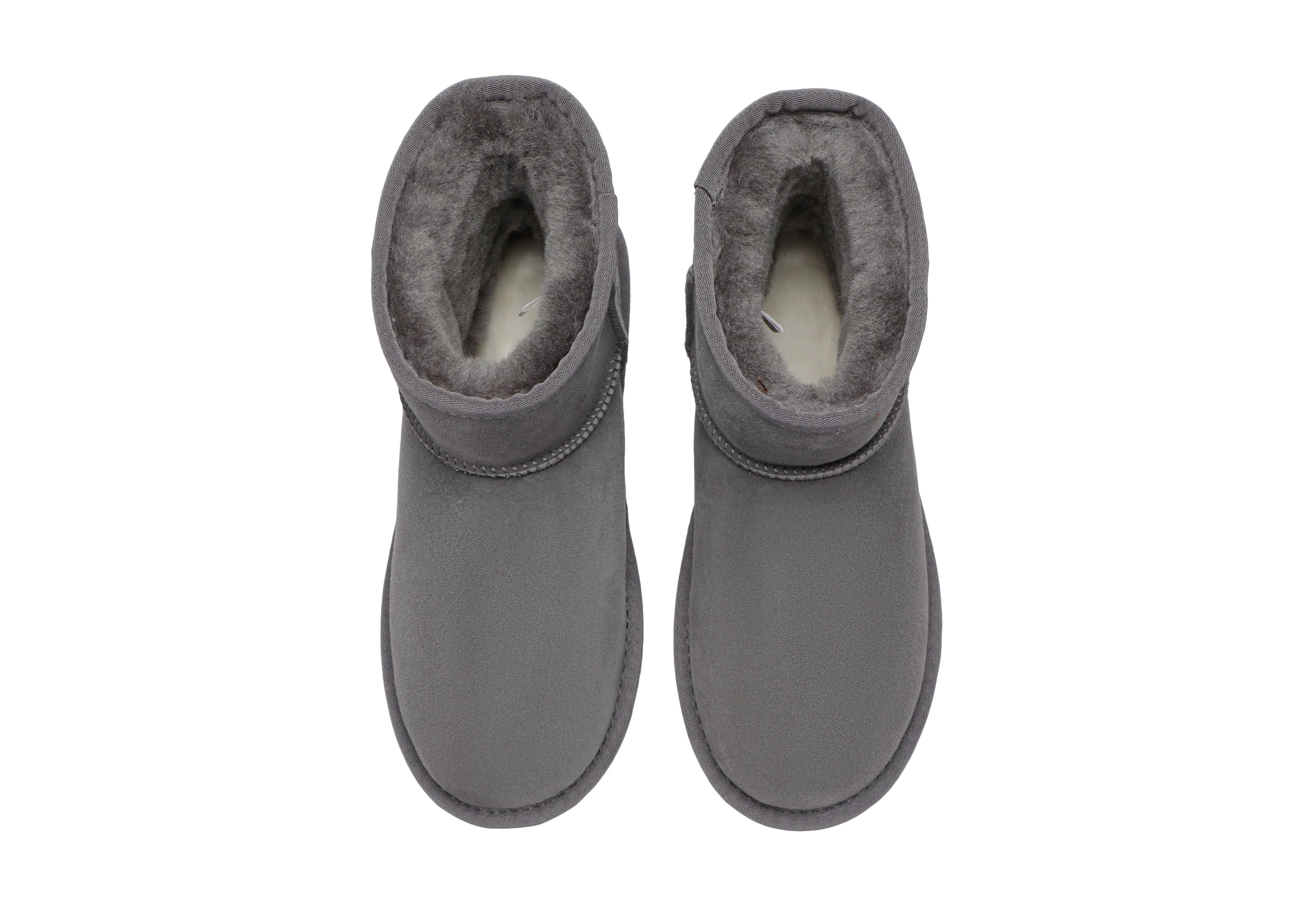 Unisex Double-Face Sheepskin Wool Mini Classic Boots - Image 18