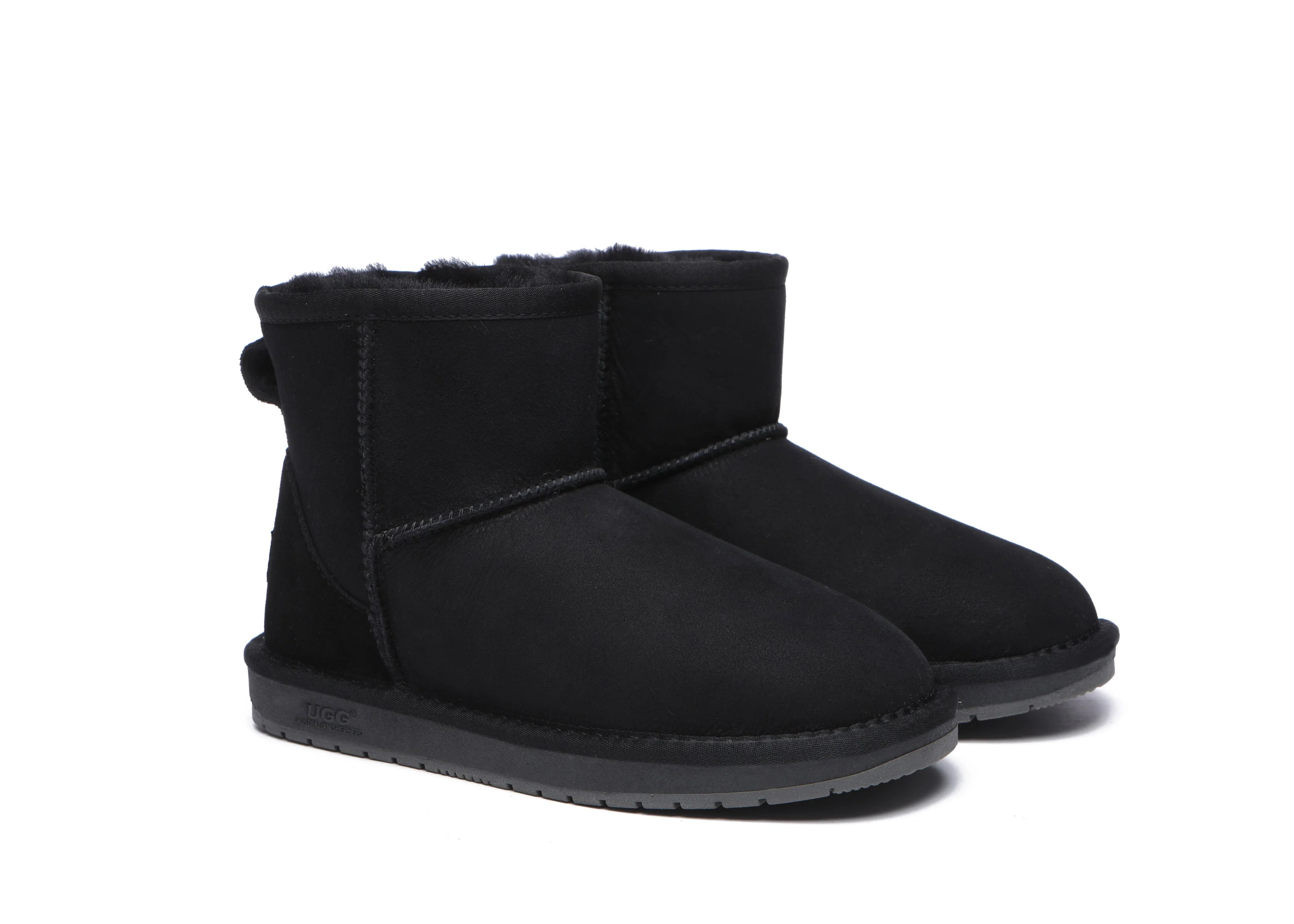 Unisex Double-Face Sheepskin Wool Mini Classic Boots - Image 21
