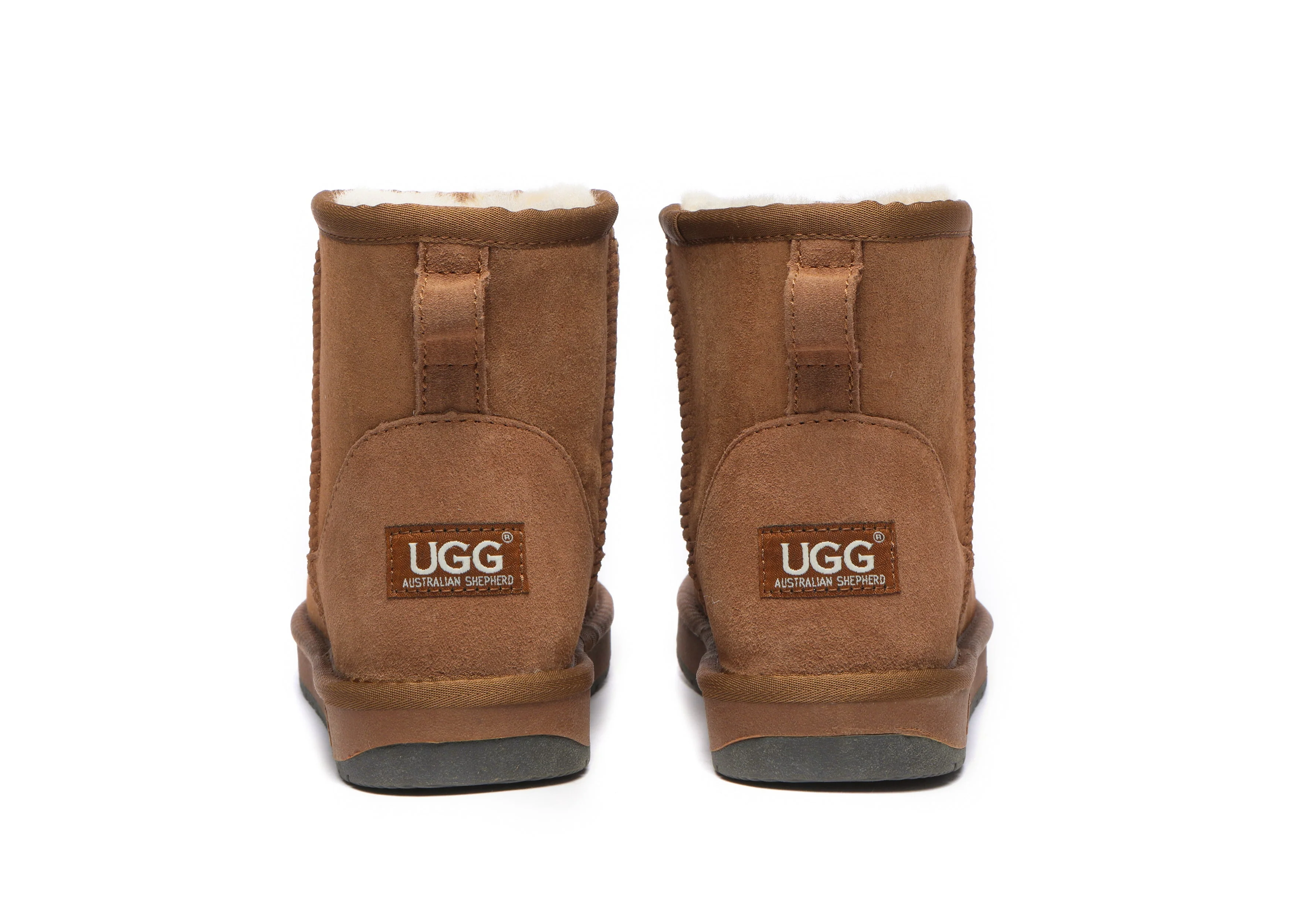 Unisex Double-Face Sheepskin Wool Mini Classic Boots - Image 8