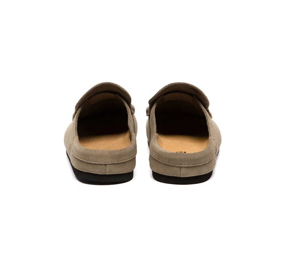 Unisex Suede Slip On Casual Mules Casten - Image 14