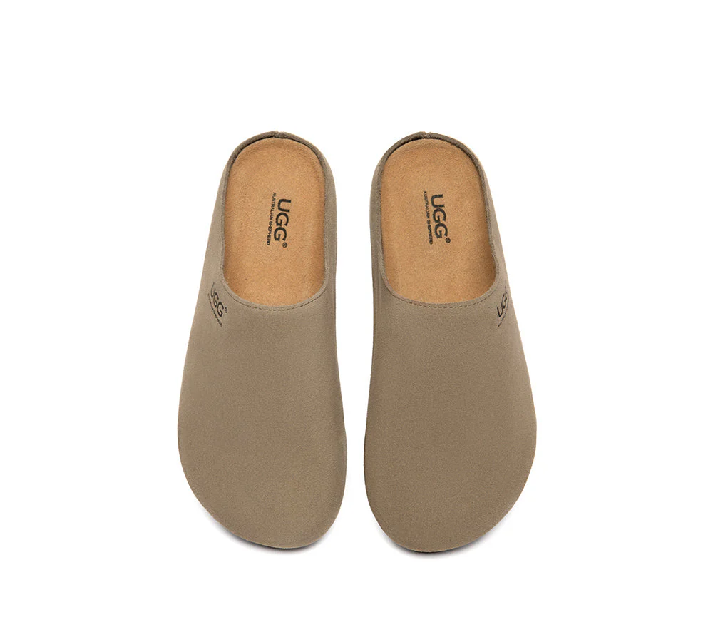 Unisex Suede Slip On Casual Mules Marven - Image 12