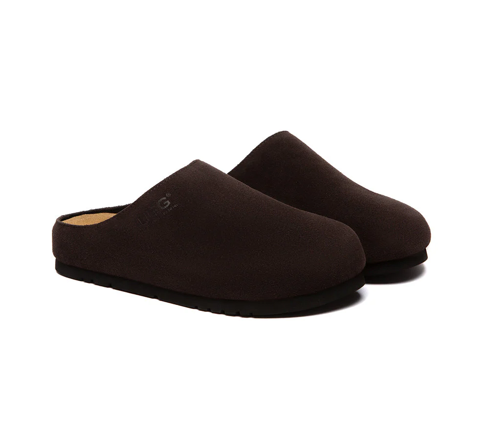 Unisex Suede Slip On Casual Mules Marven - Image 14
