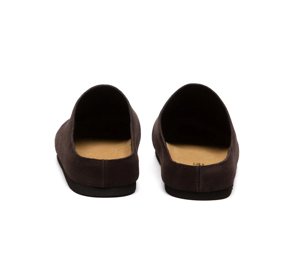Unisex Suede Slip On Casual Mules Marven - Image 19