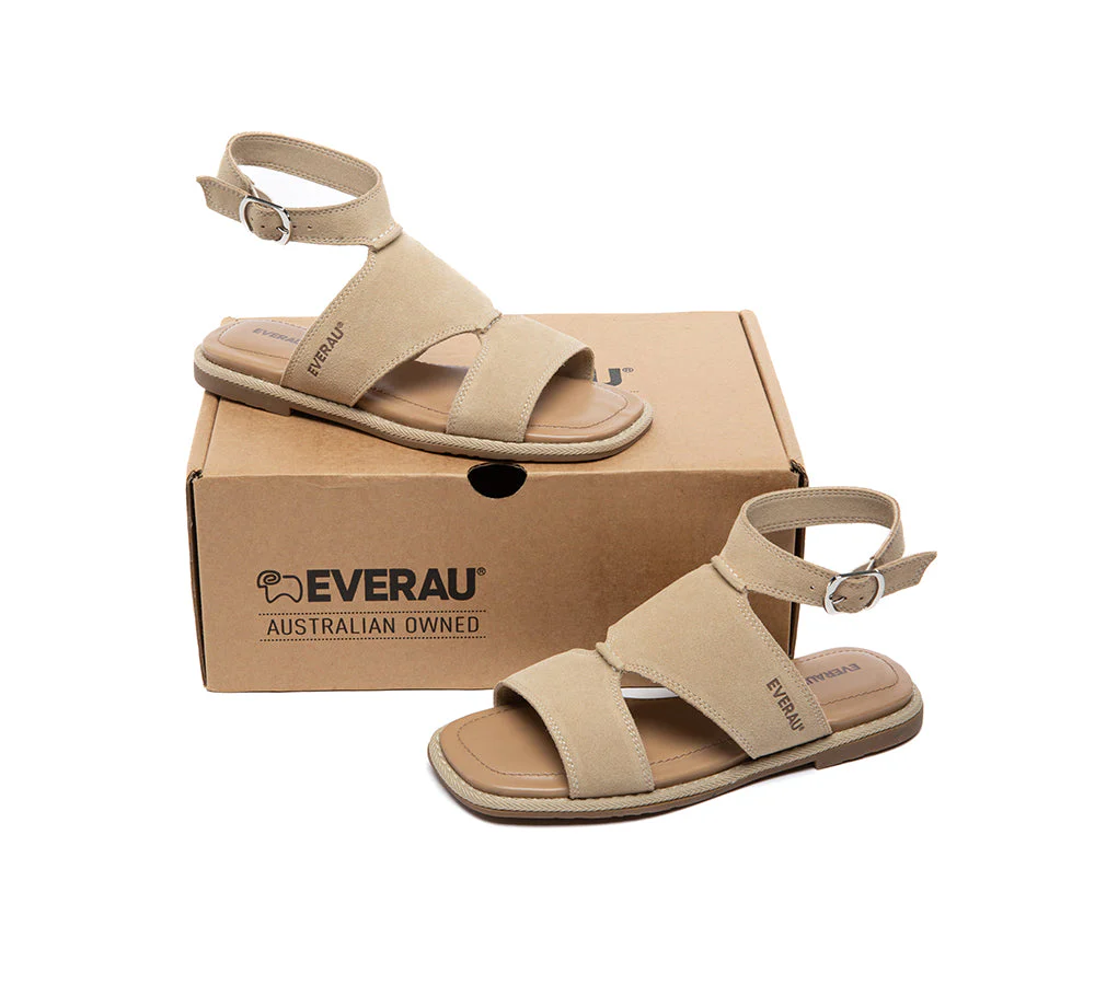 Women Adjustable Strap Flat Sandals Lirra - Image 10