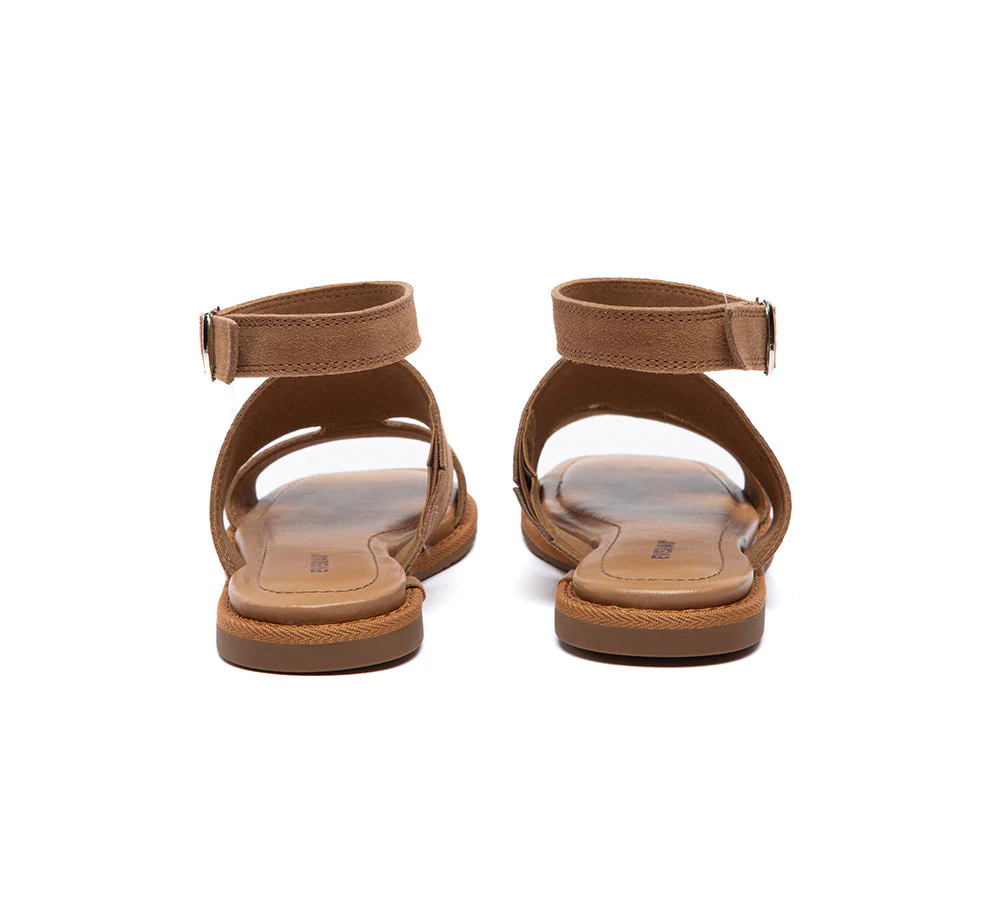 Women Adjustable Strap Flat Sandals Lirra - Image 7