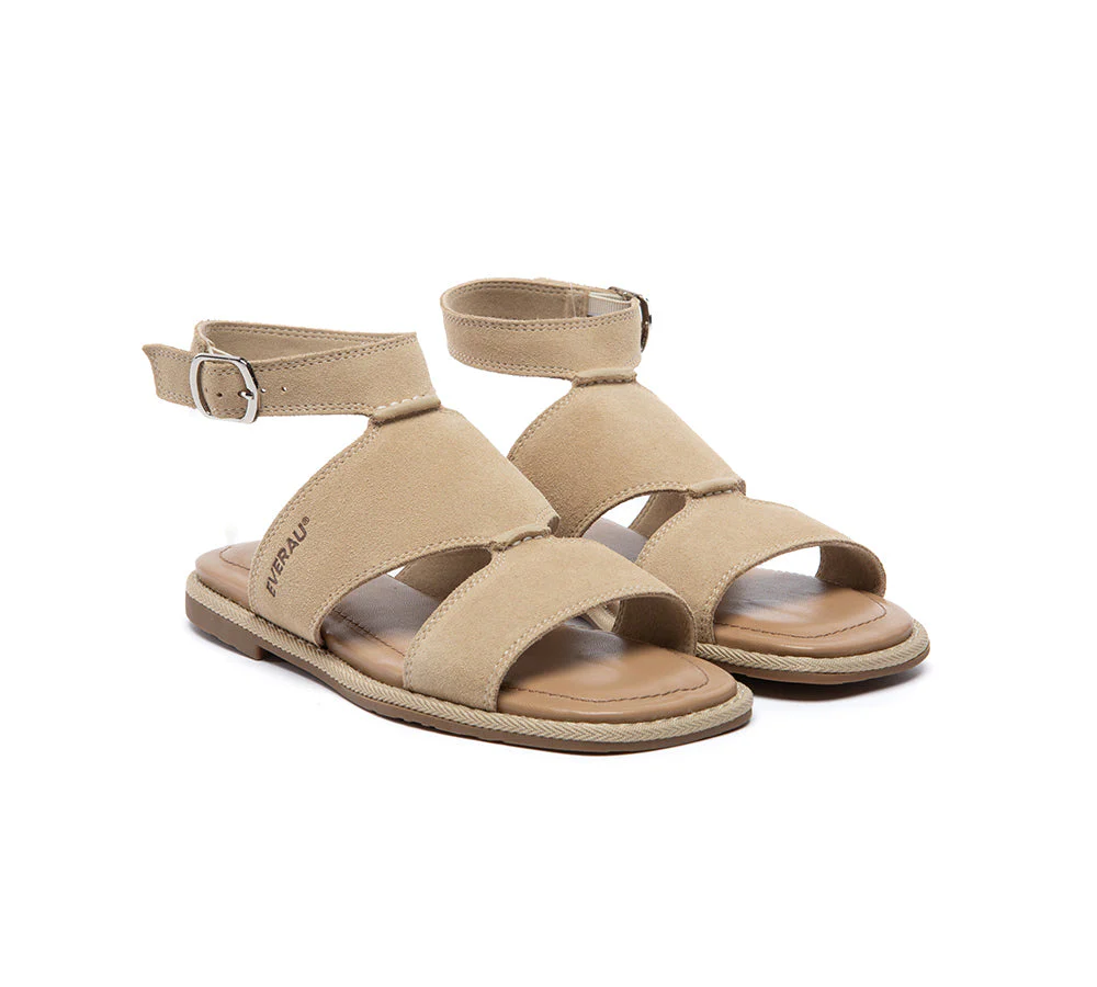 Women Adjustable Strap Flat Sandals Lirra - Image 8