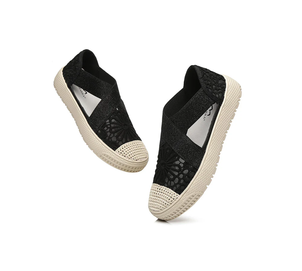 Women Falt Lace Sneaker Josie - Image 11