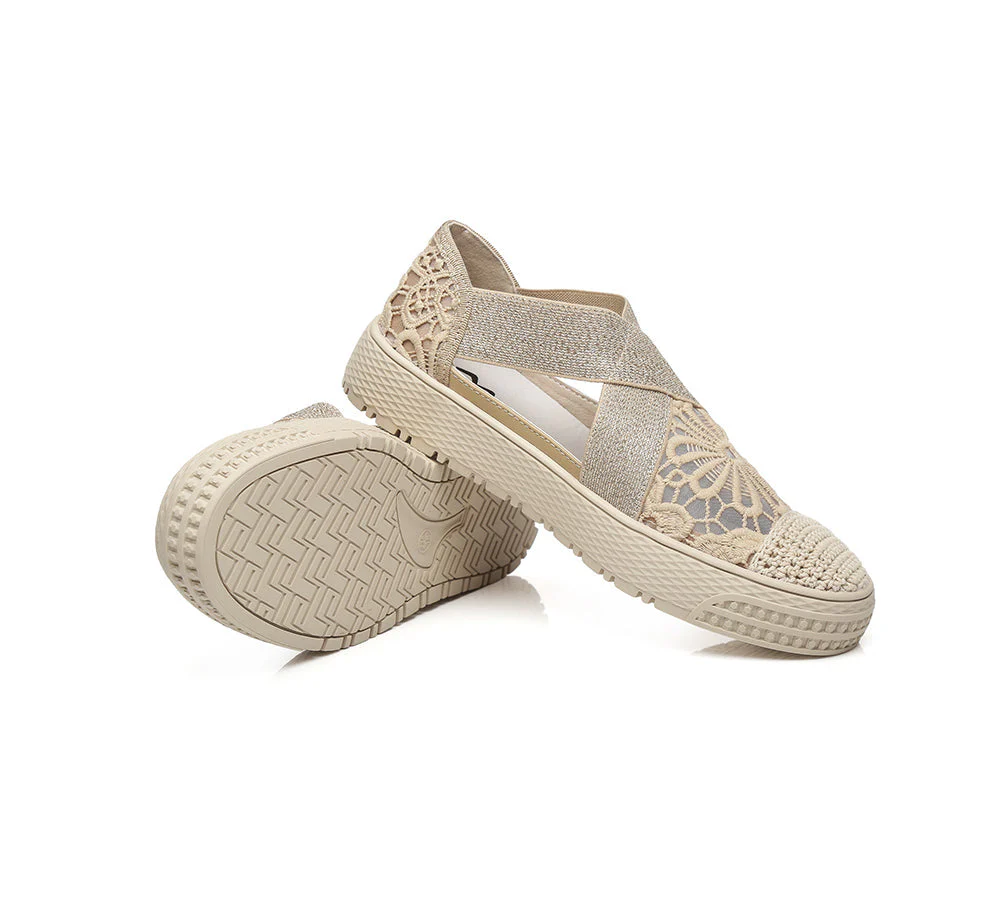 Women Falt Lace Sneaker Josie - Image 3