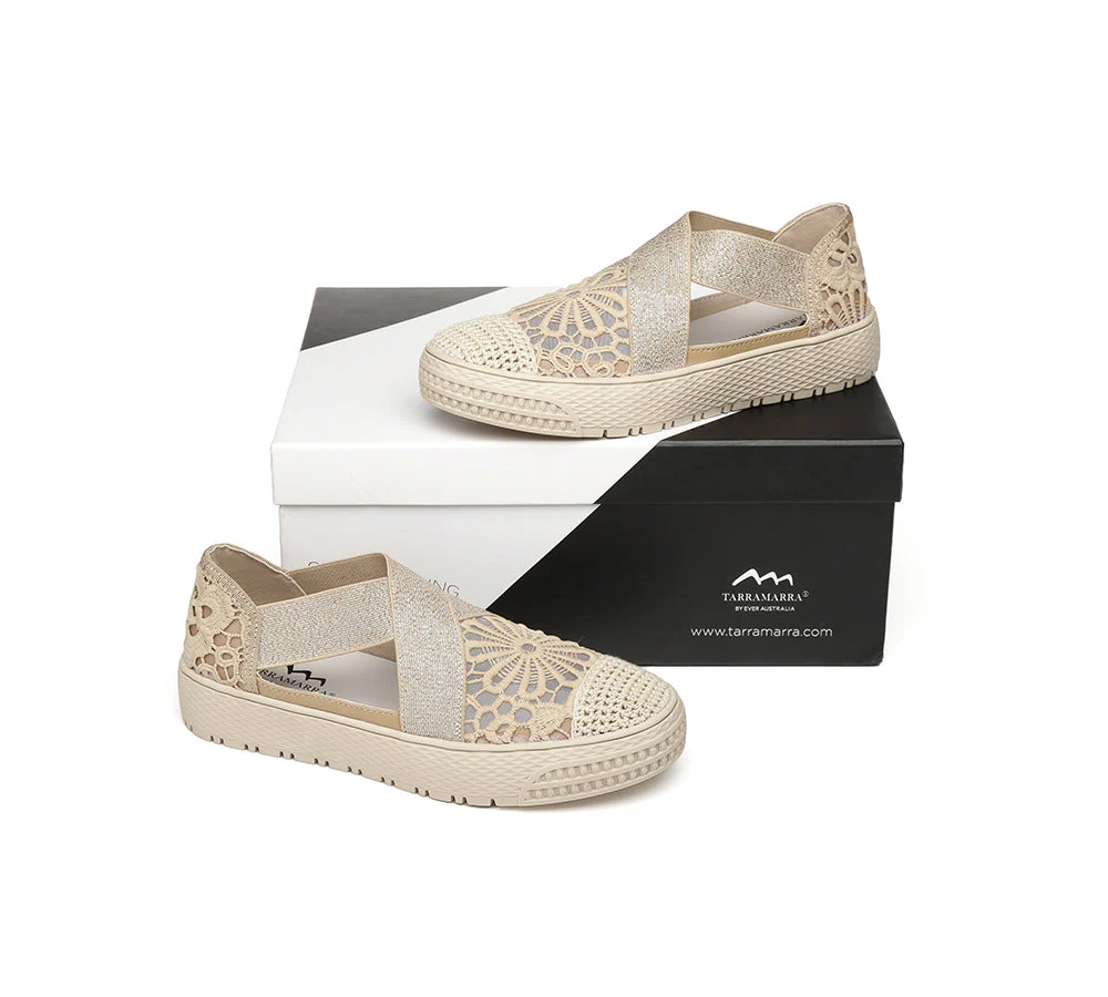 Women Falt Lace Sneaker Josie - Image 4