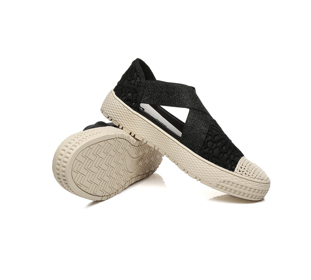 Women Falt Lace Sneaker Josie - Image 9