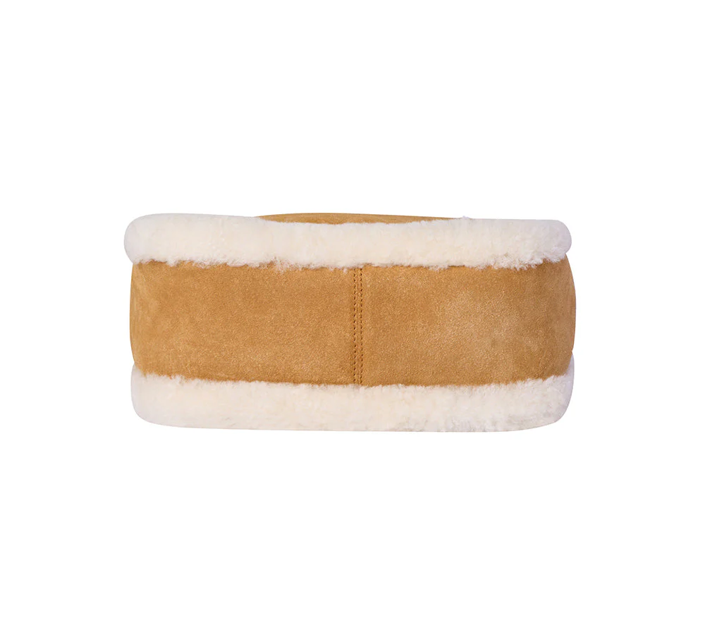 Women Fluffy Wool Over Shoulder Bag Dona - Image 6