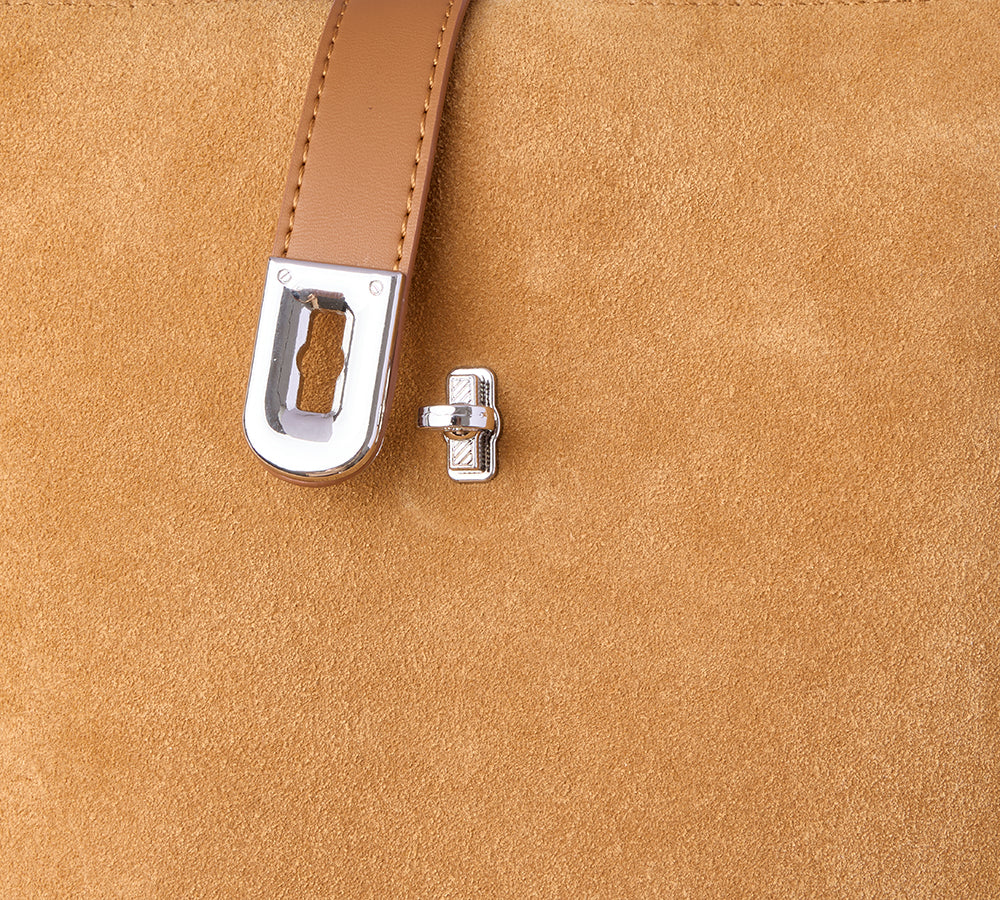 Women Fluffy Wool Over Shoulder Bag Dona - Image 8