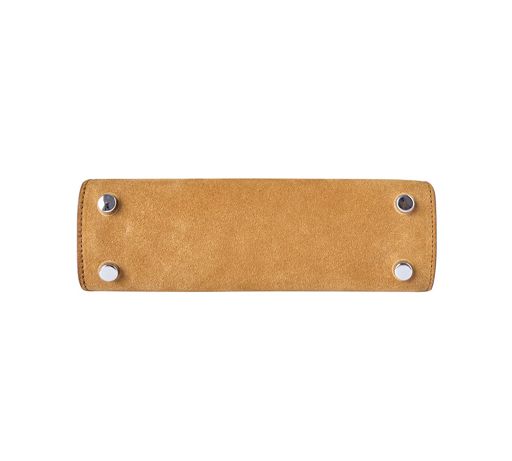 Women Fluffy Wool Over Shoulder Bag Frostie - Image 6