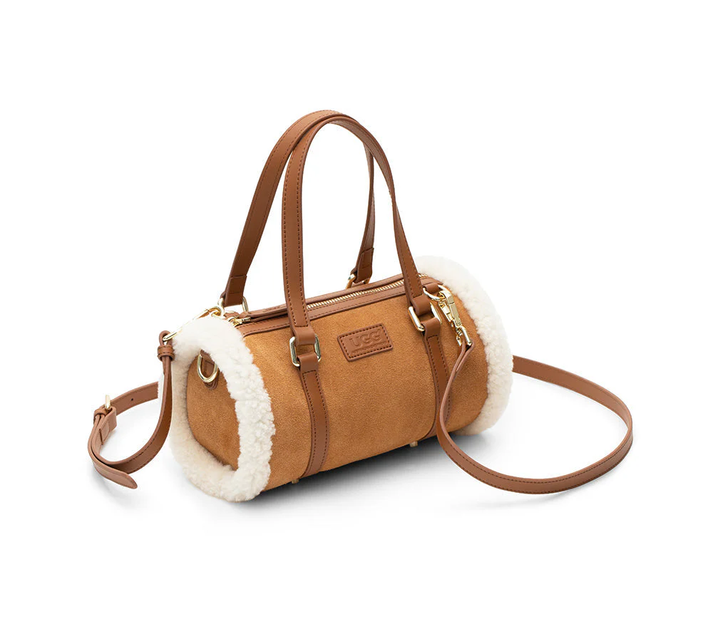Women Hand Carry Adjustable Strap Over Shoulder Zip Quiana Bag - Image 4