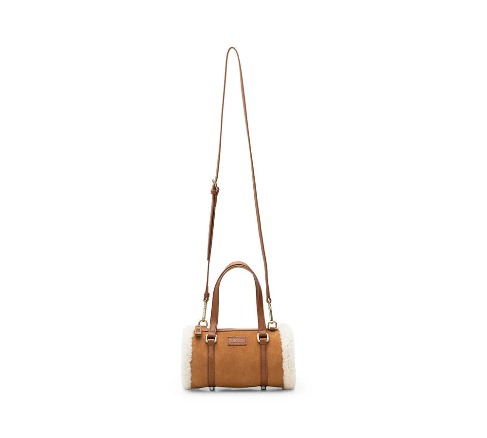 Women Hand Carry Adjustable Strap Over Shoulder Zip Quiana Bag - Image 8
