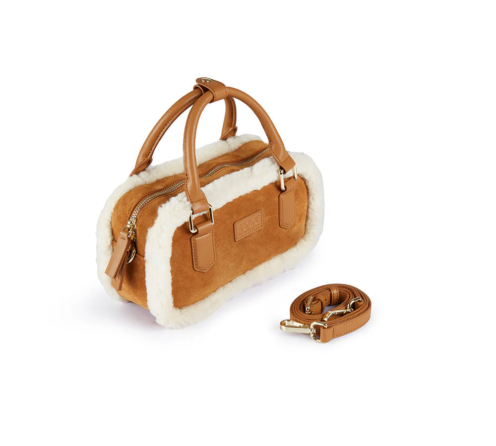 Women Hand Carry Adjustable Strap Over Shoulder Zip Shayla Bag - Image 7