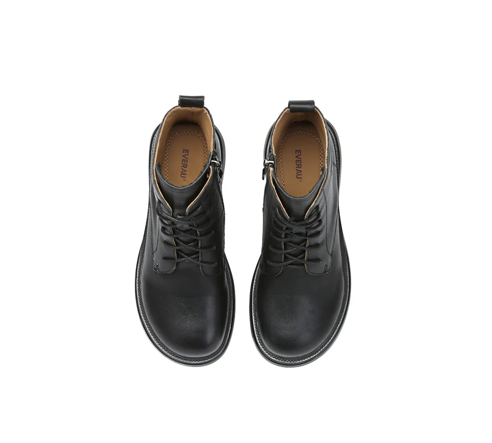 Women Leather Lace Up Ankle Boots Gabriela - Image 13