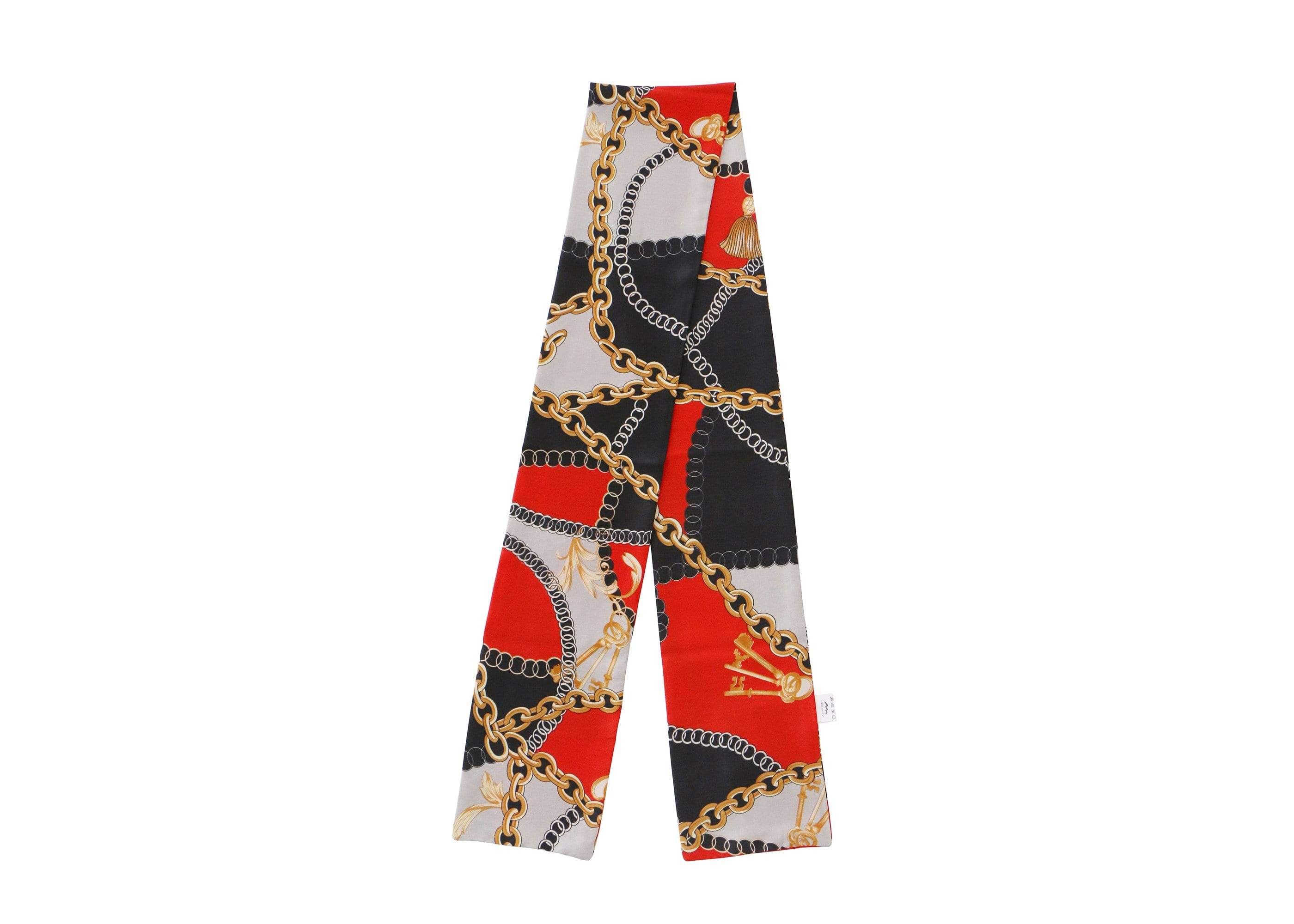 Women Long Silk Scarf - Image 12