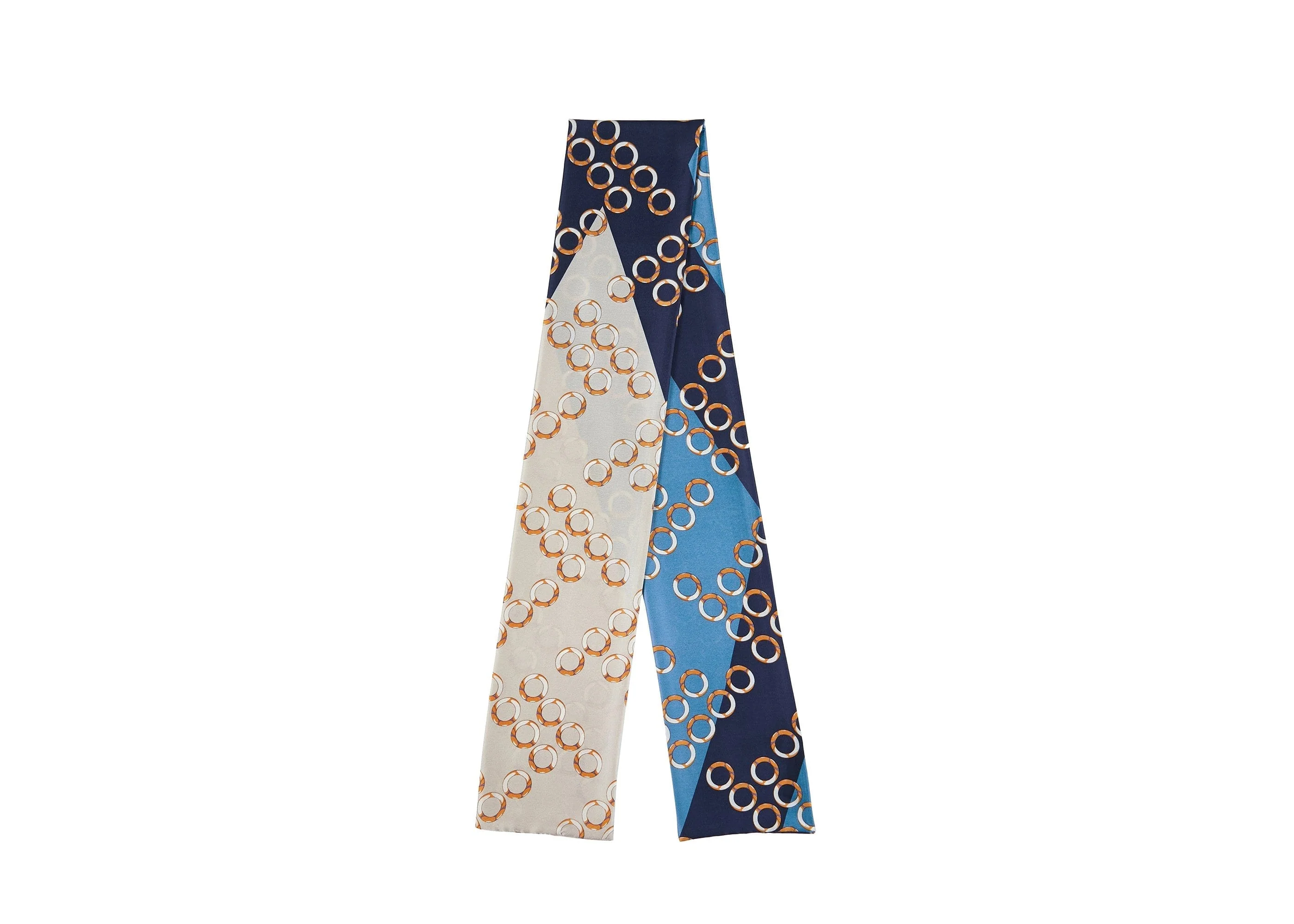 Women Long Silk Scarf - Image 14