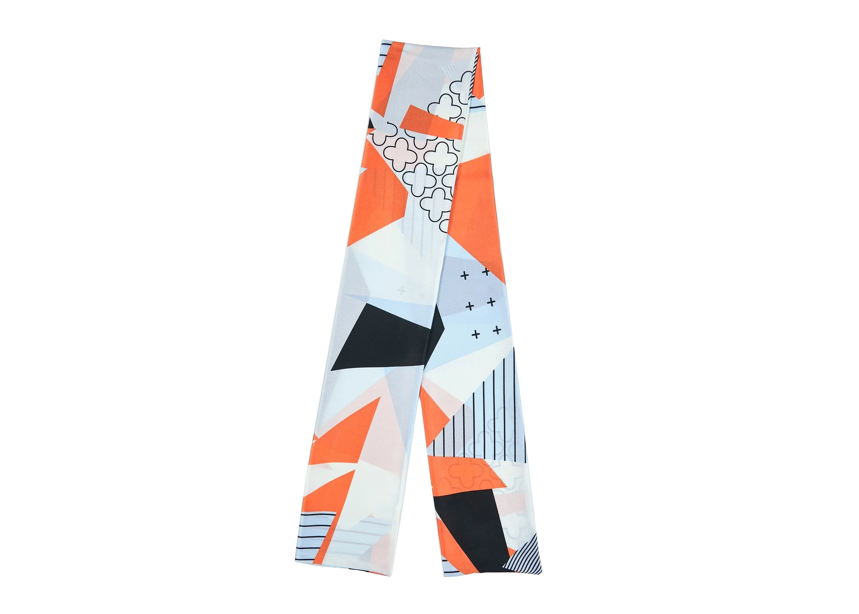 Women Long Silk Scarf - Image 17
