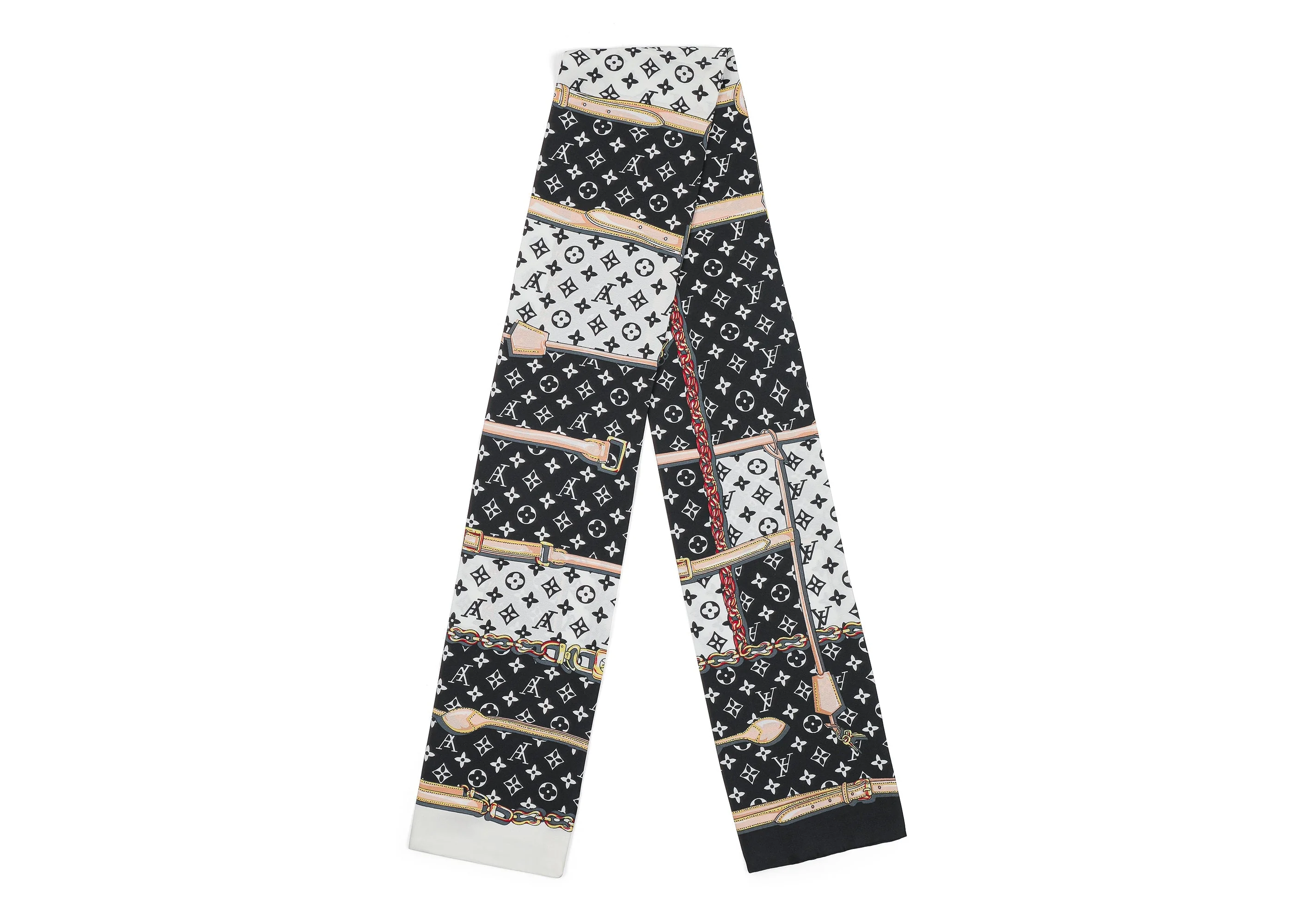 Women Long Silk Scarf - Image 20