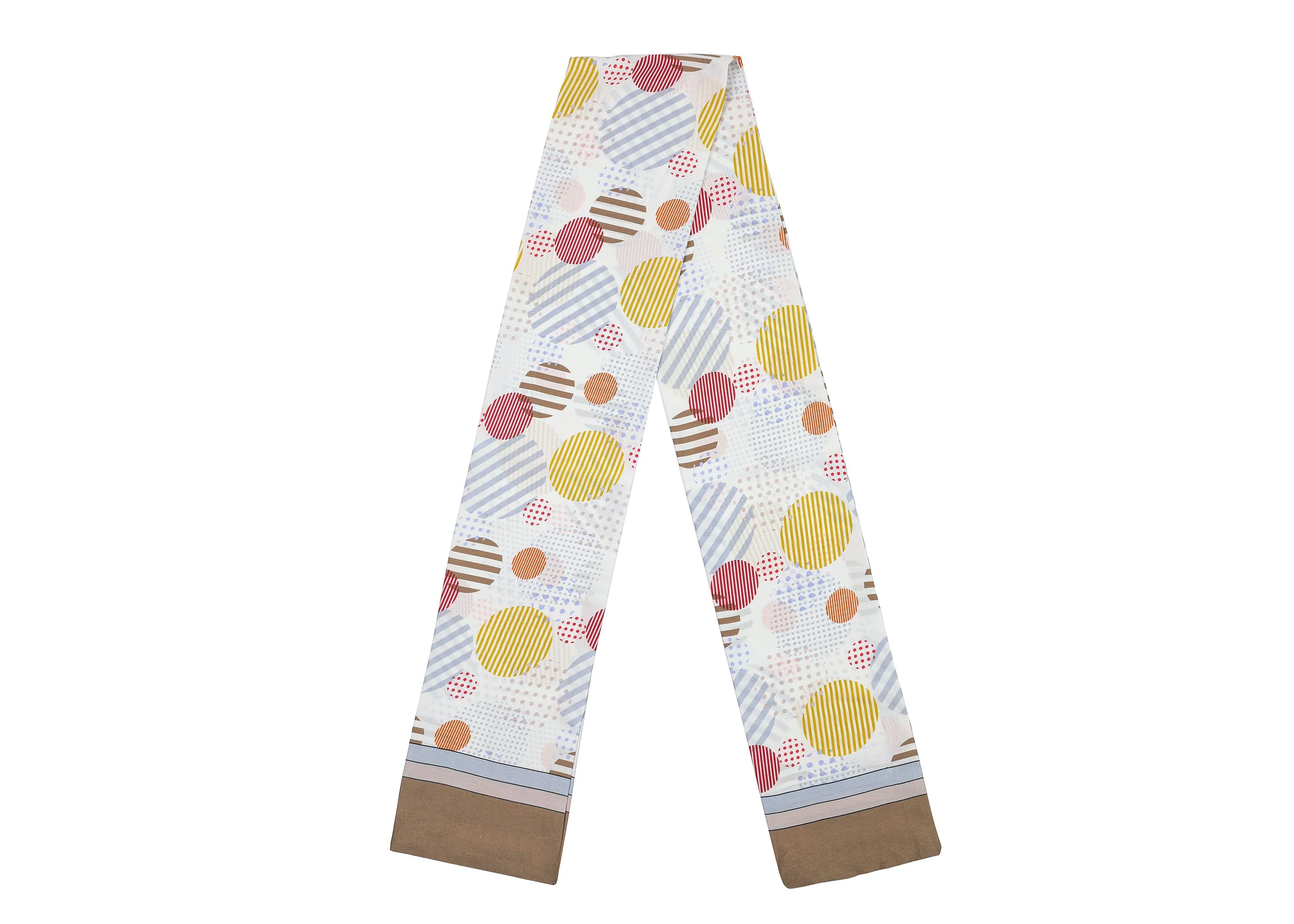 Women Long Silk Scarf - Image 24