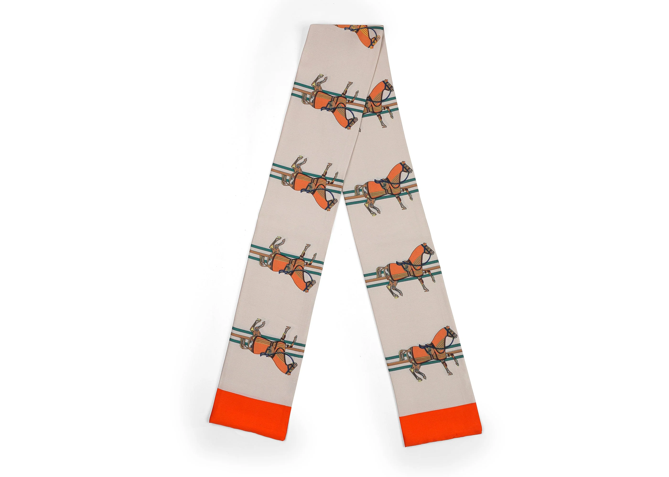 Women Long Silk Scarf - Image 25