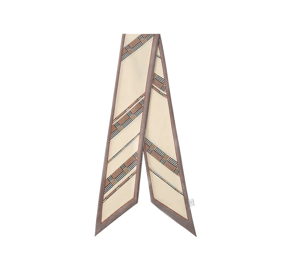 Women Long Silk Scarf - Image 29
