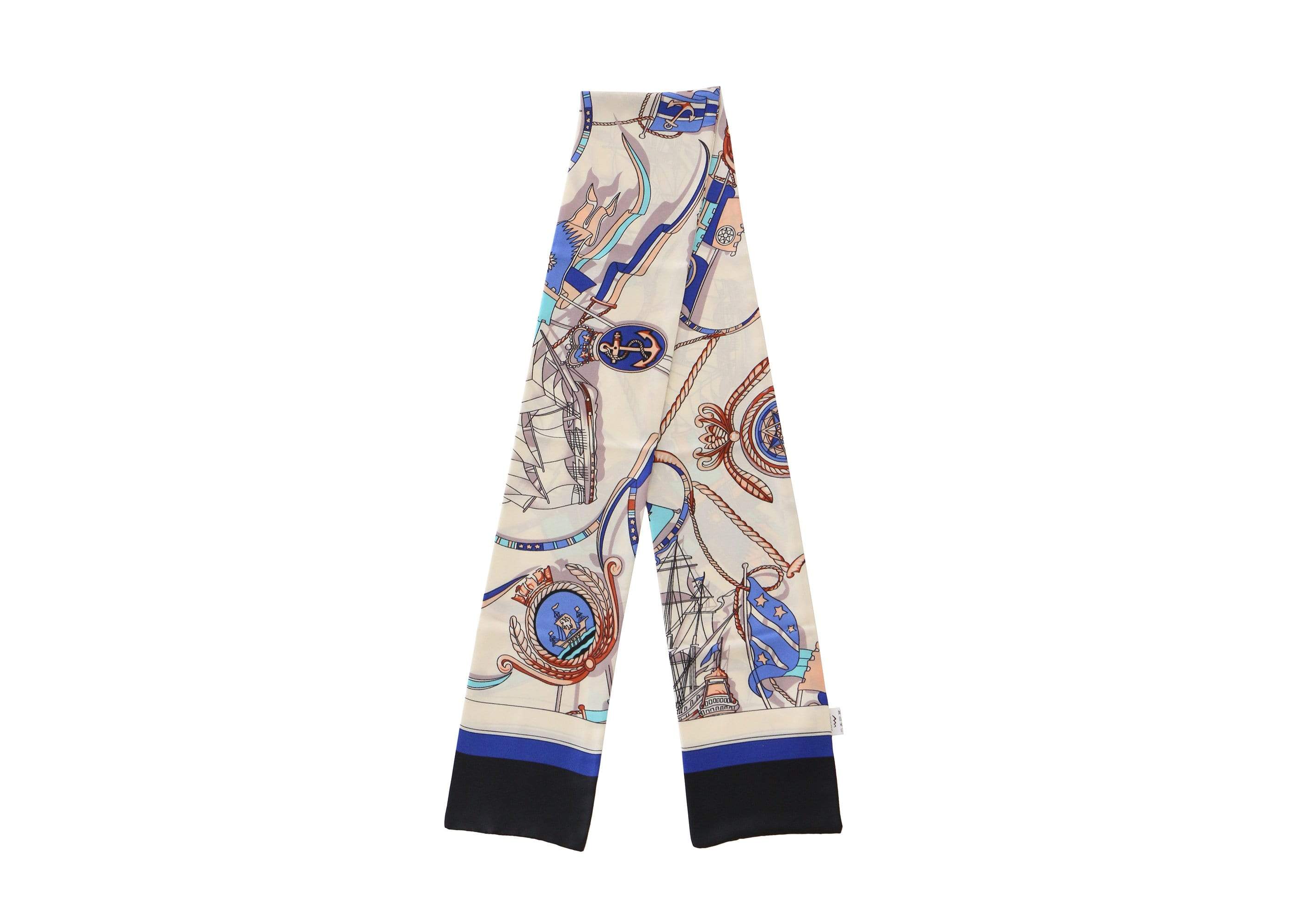 Women Long Silk Scarf - Image 6