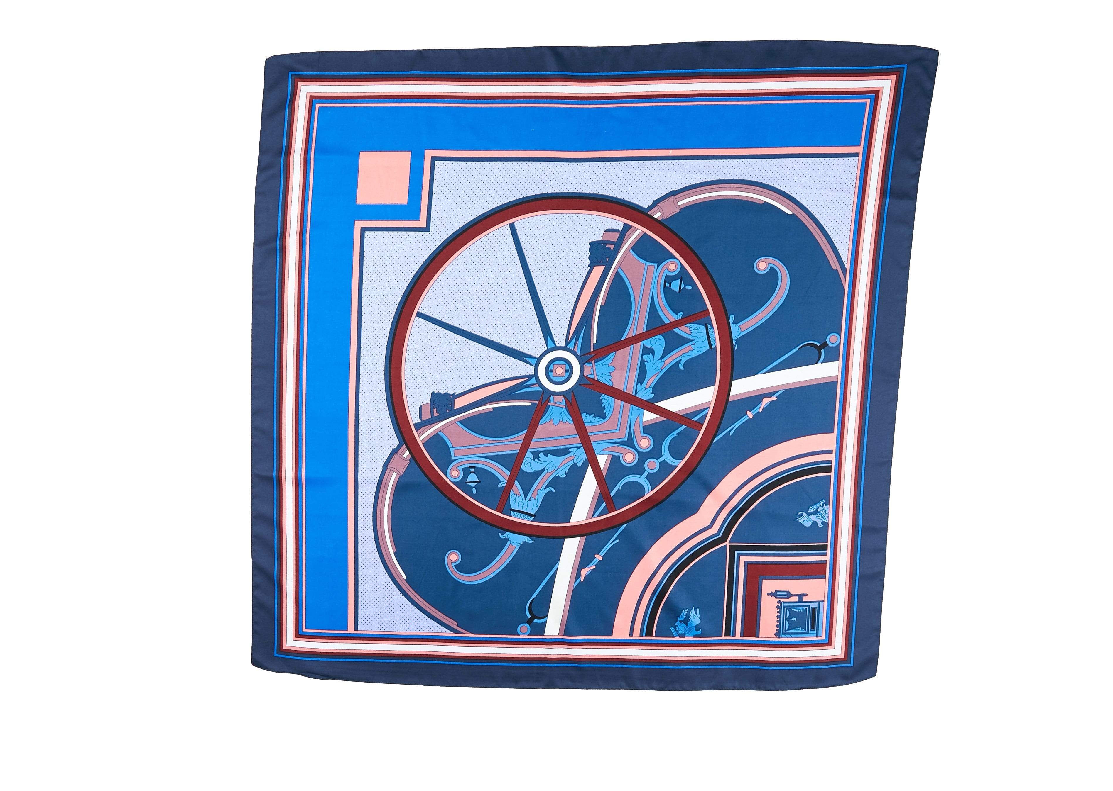 Women Square Silk Scarf - Image 13