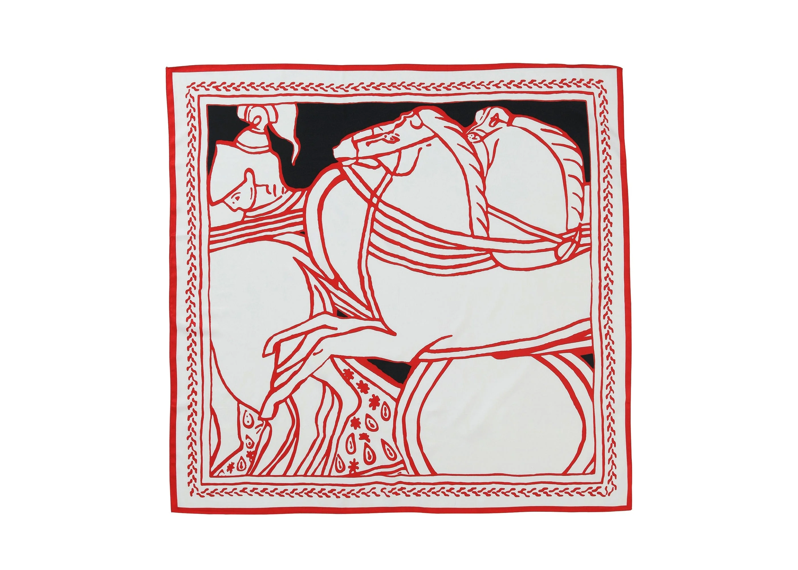 Women Square Silk Scarf - Image 22