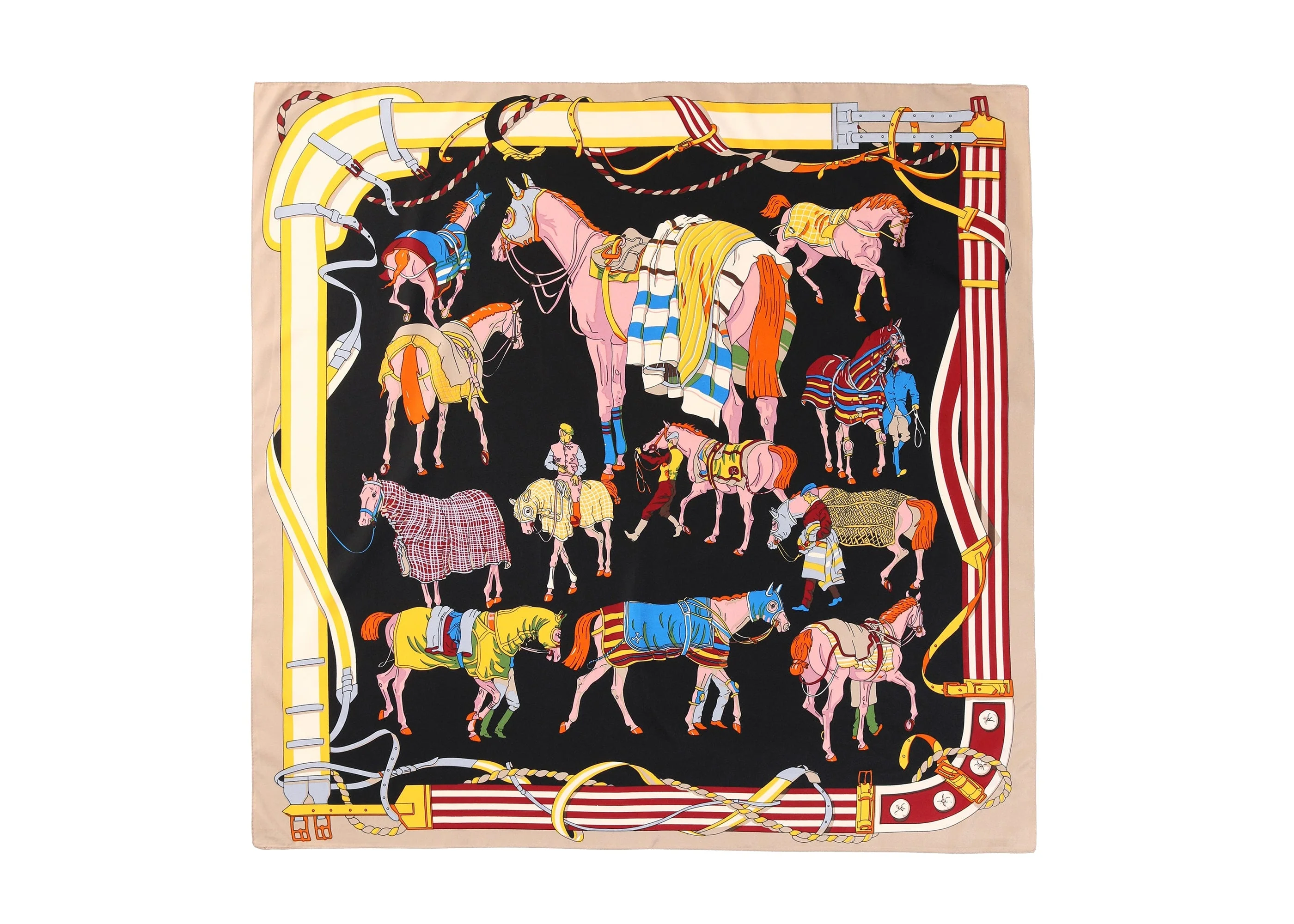 Women Square Silk Scarf - Image 36