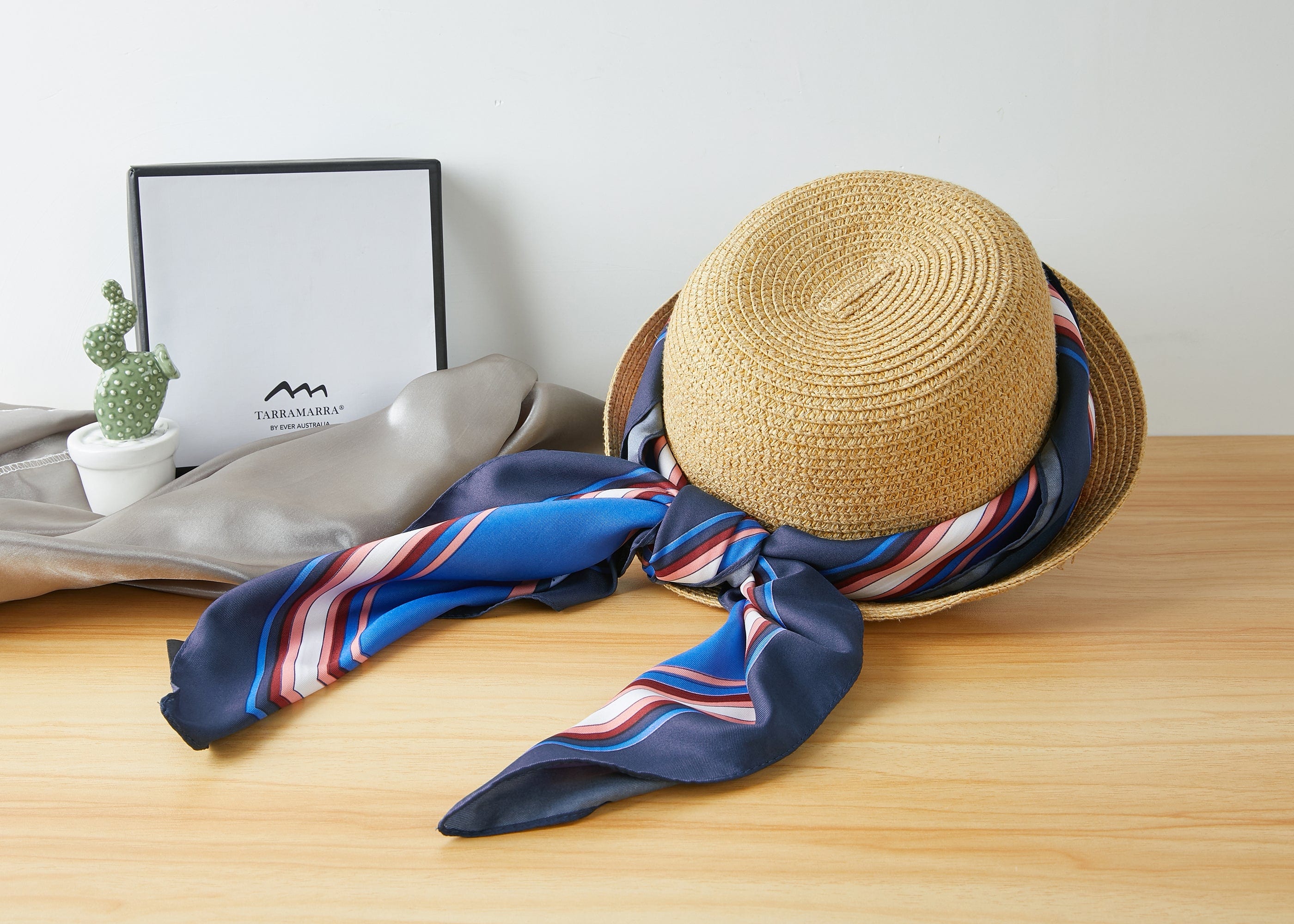 Women Square Silk Scarf - Image 4