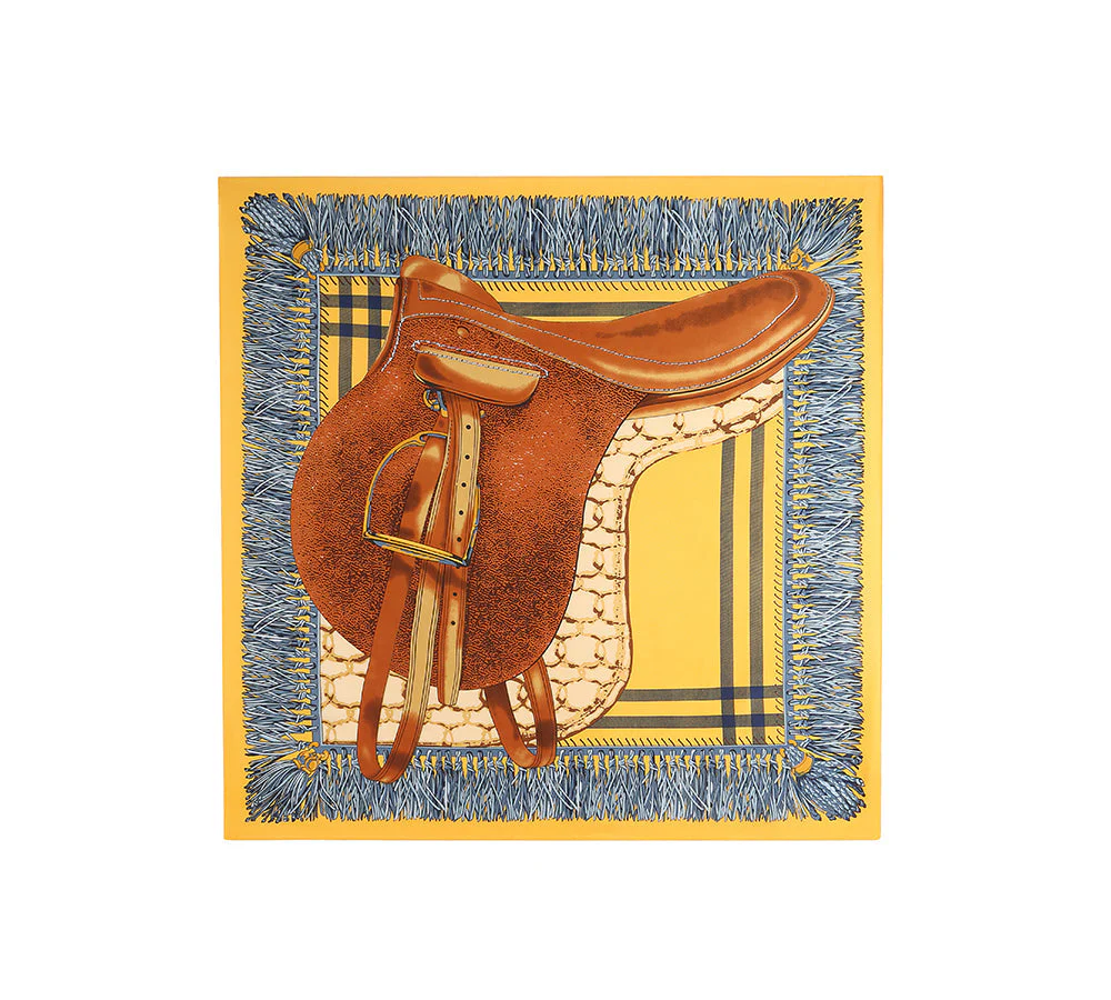 Women Square Silk Scarf - Image 42
