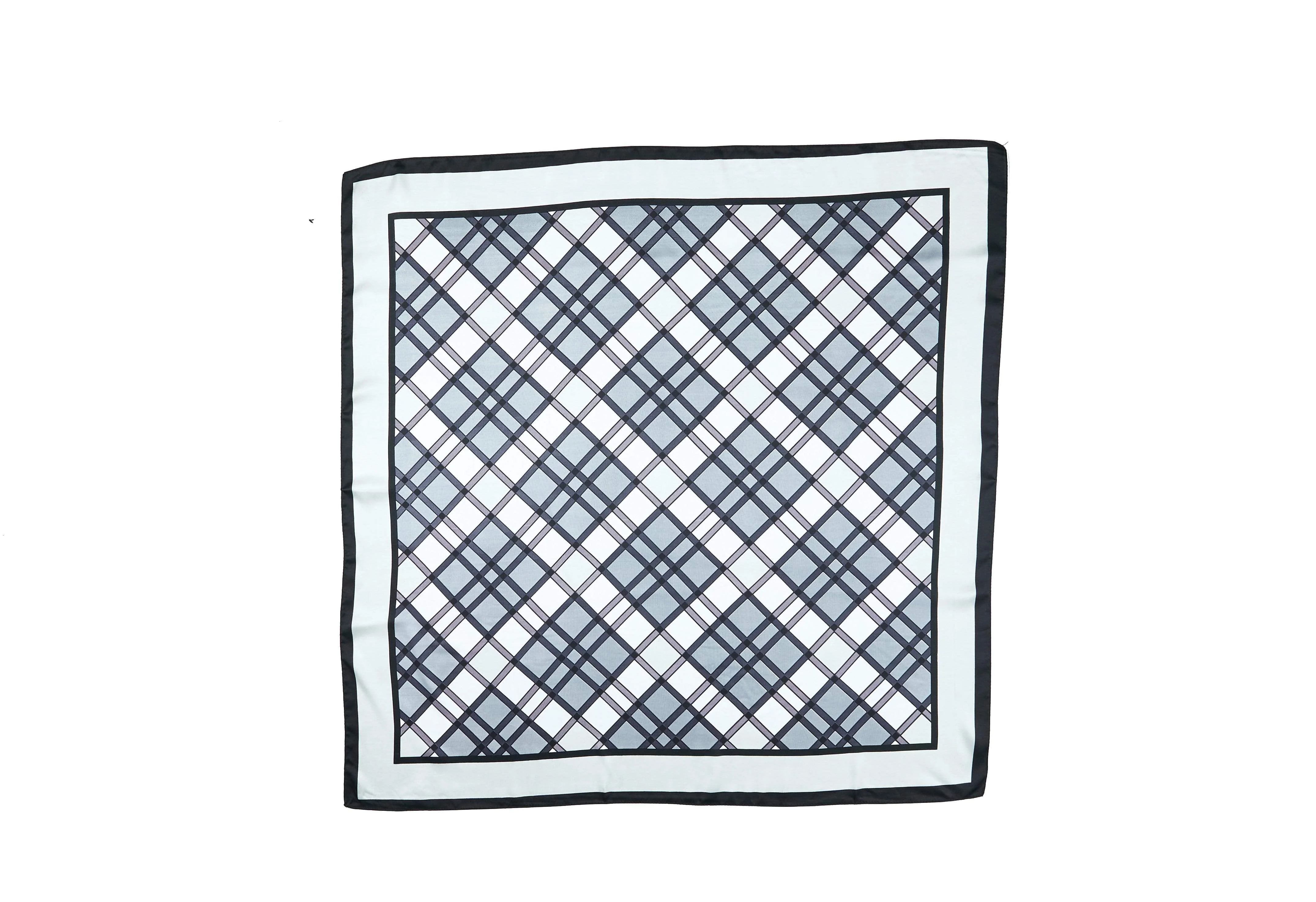 Women Square Silk Scarf - Image 8