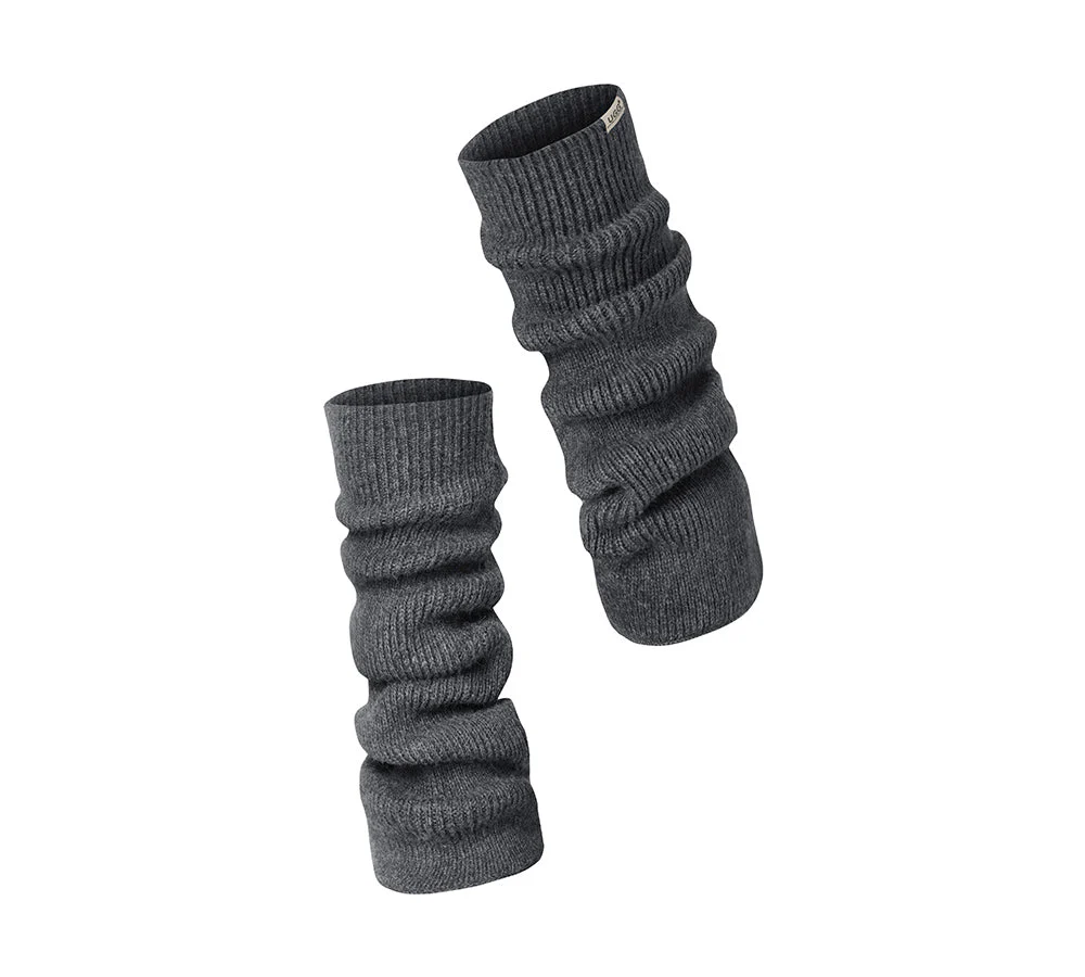 Women Stretchy Knit Leg Warmers Slouch Socks - Image 10